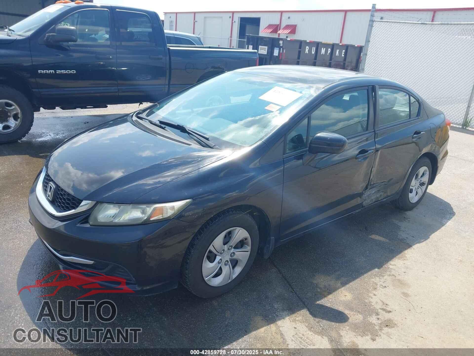 HONDA CIVIC 2014 - 19XFB2F53EE048495