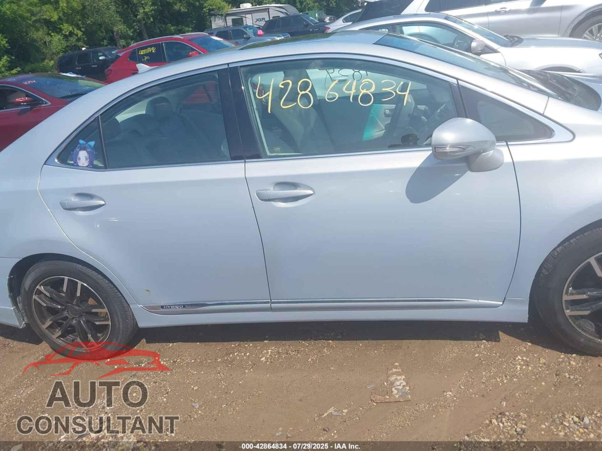 LEXUS HS 250H 2010 - JTHBB1BA5A2014348