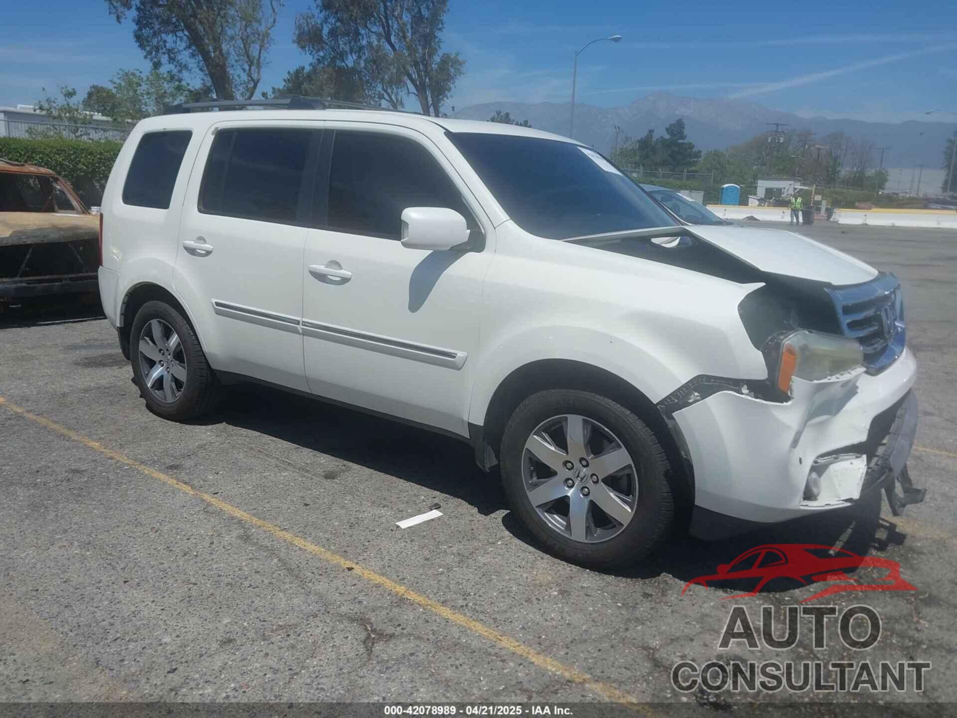 HONDA PILOT 2014 - 5FNYF3H92EB020037