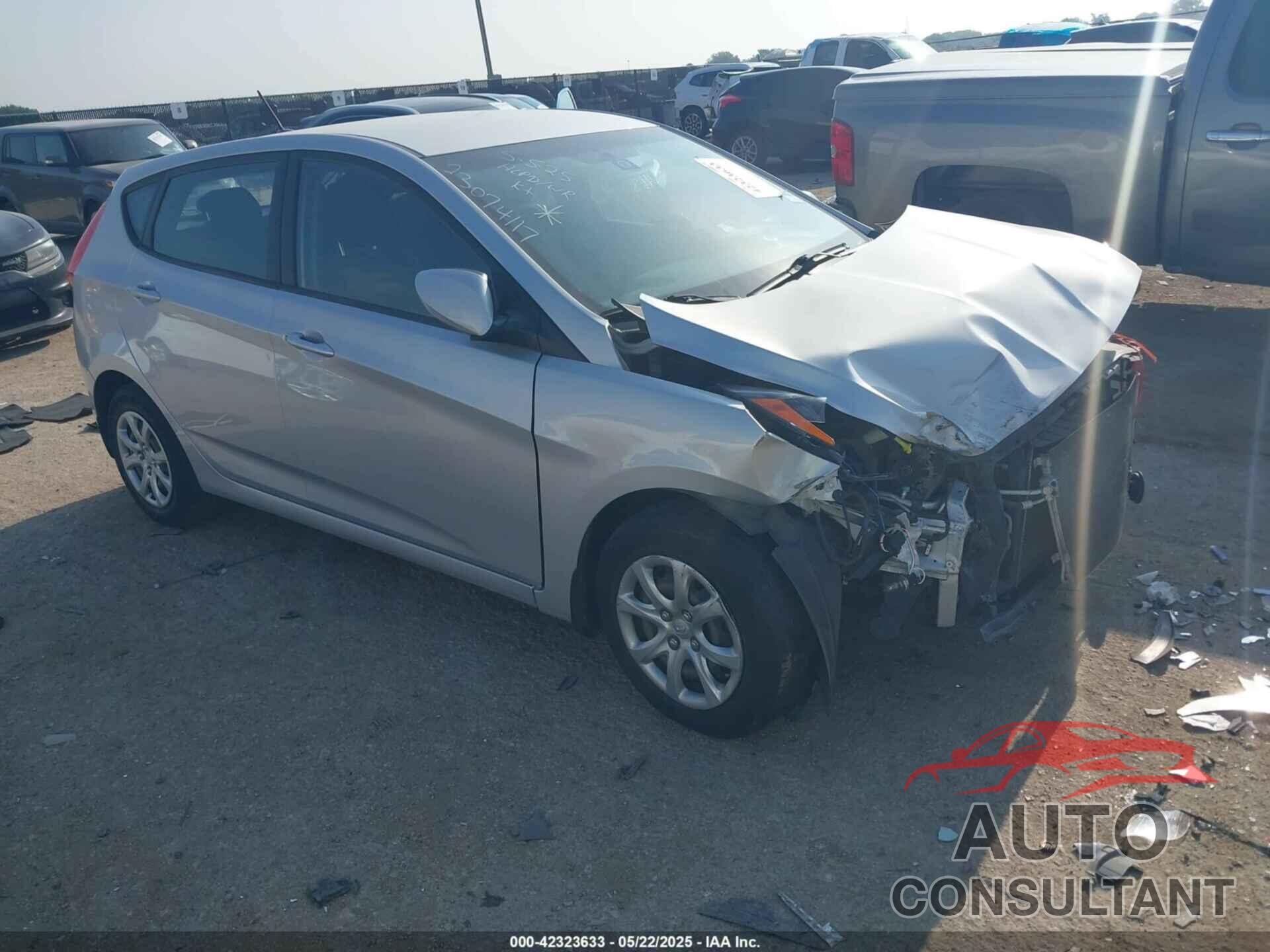 HYUNDAI ACCENT 2013 - KMHCT5AE1DU079474