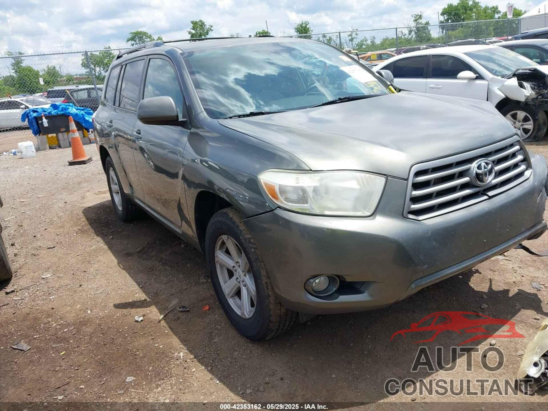TOYOTA HIGHLANDER 2010 - 5TDJK3EH8AS020087