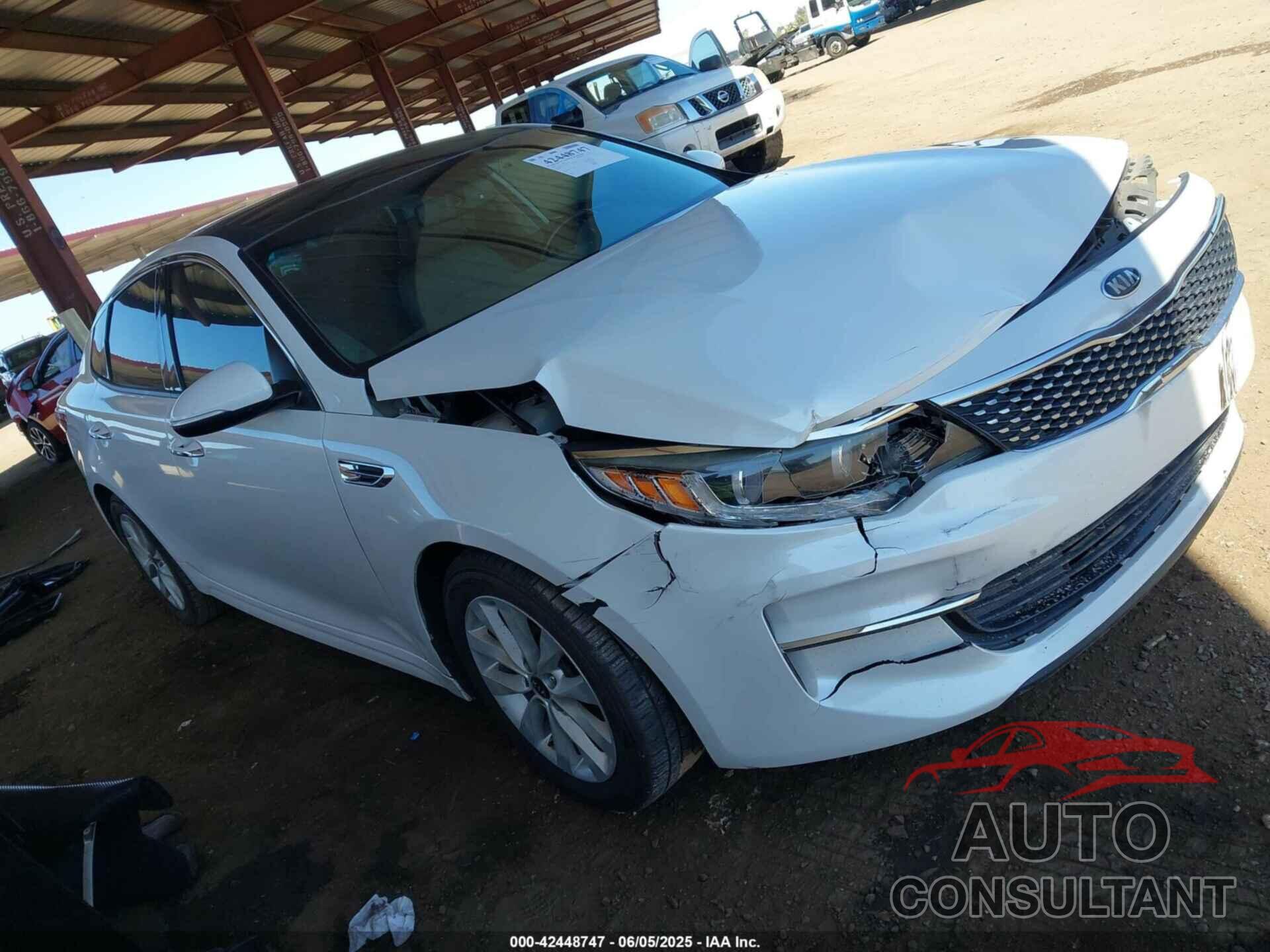 KIA OPTIMA 2016 - 5XXGU4L38GG107175