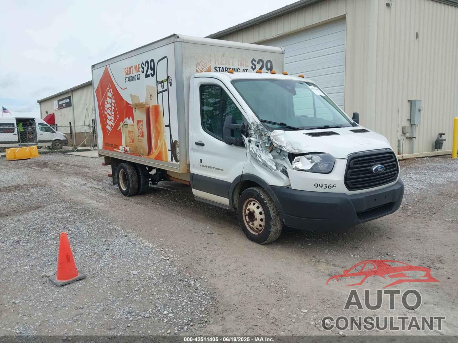 FORD TRANSIT-350 CAB 2019 - 1FDBF8ZM8KKA87113