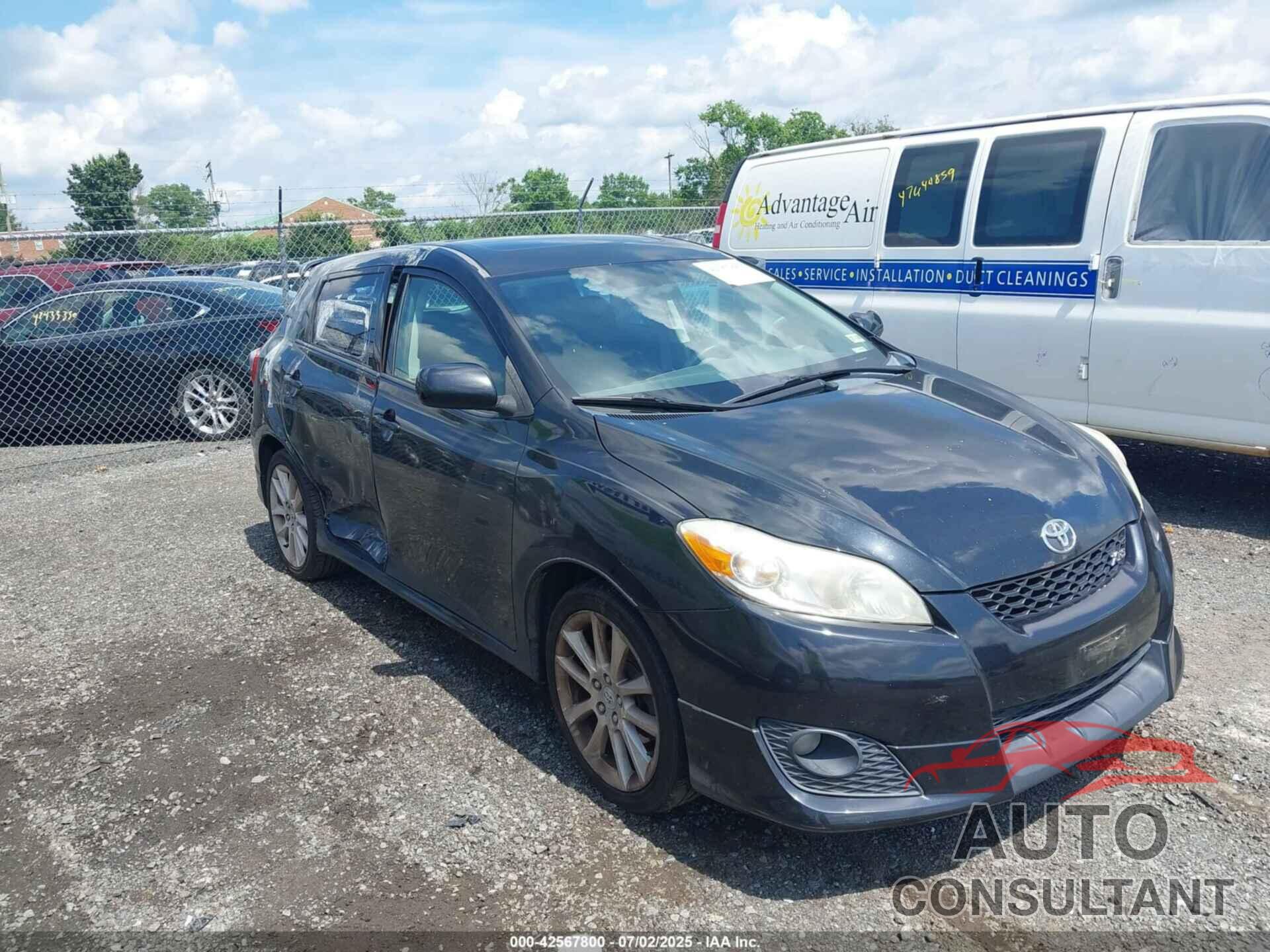 TOYOTA MATRIX 2009 - 2T1GE40E19C001647