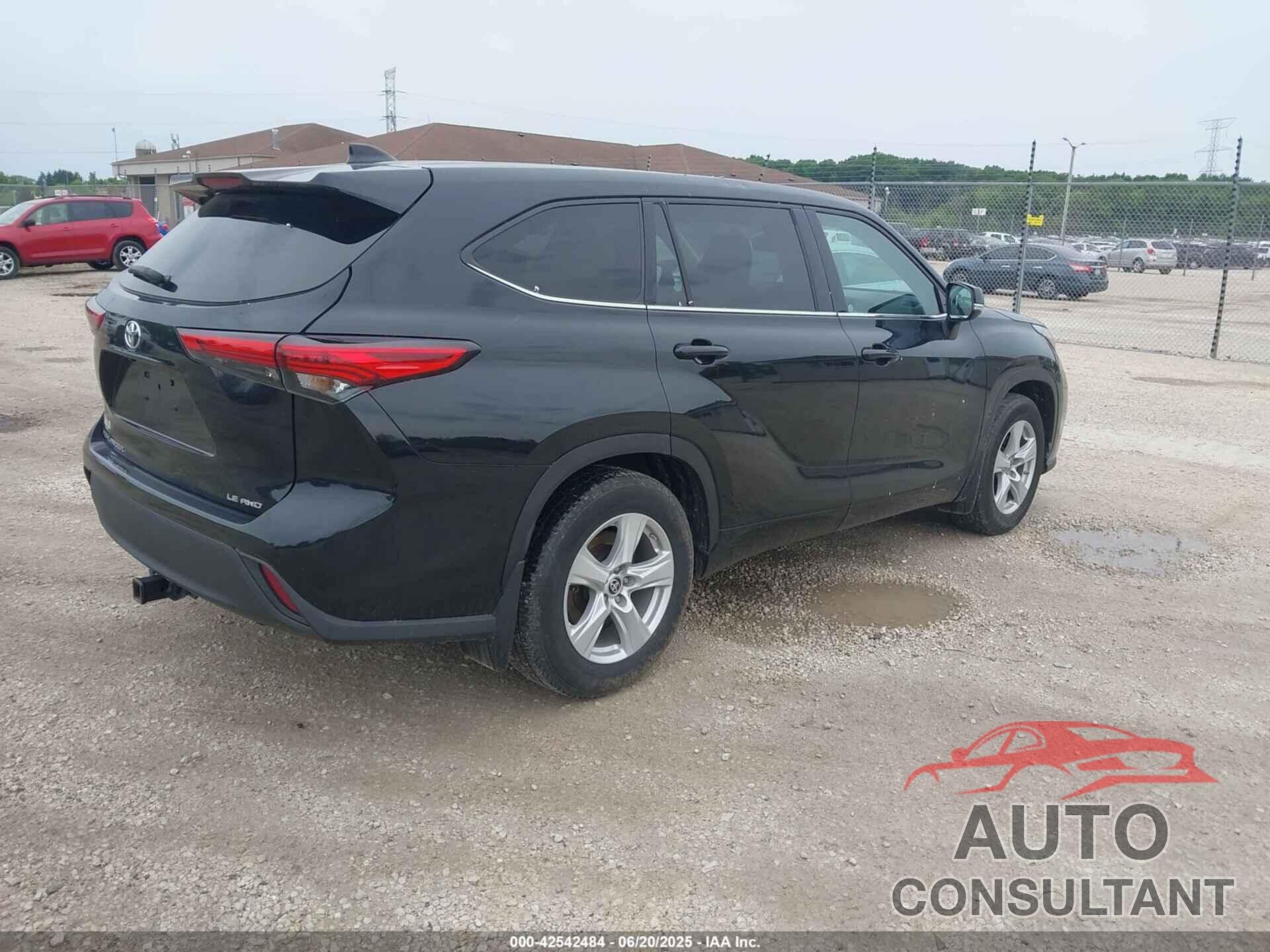 TOYOTA HIGHLANDER 2020 - 5TDBZRBH1LS507559