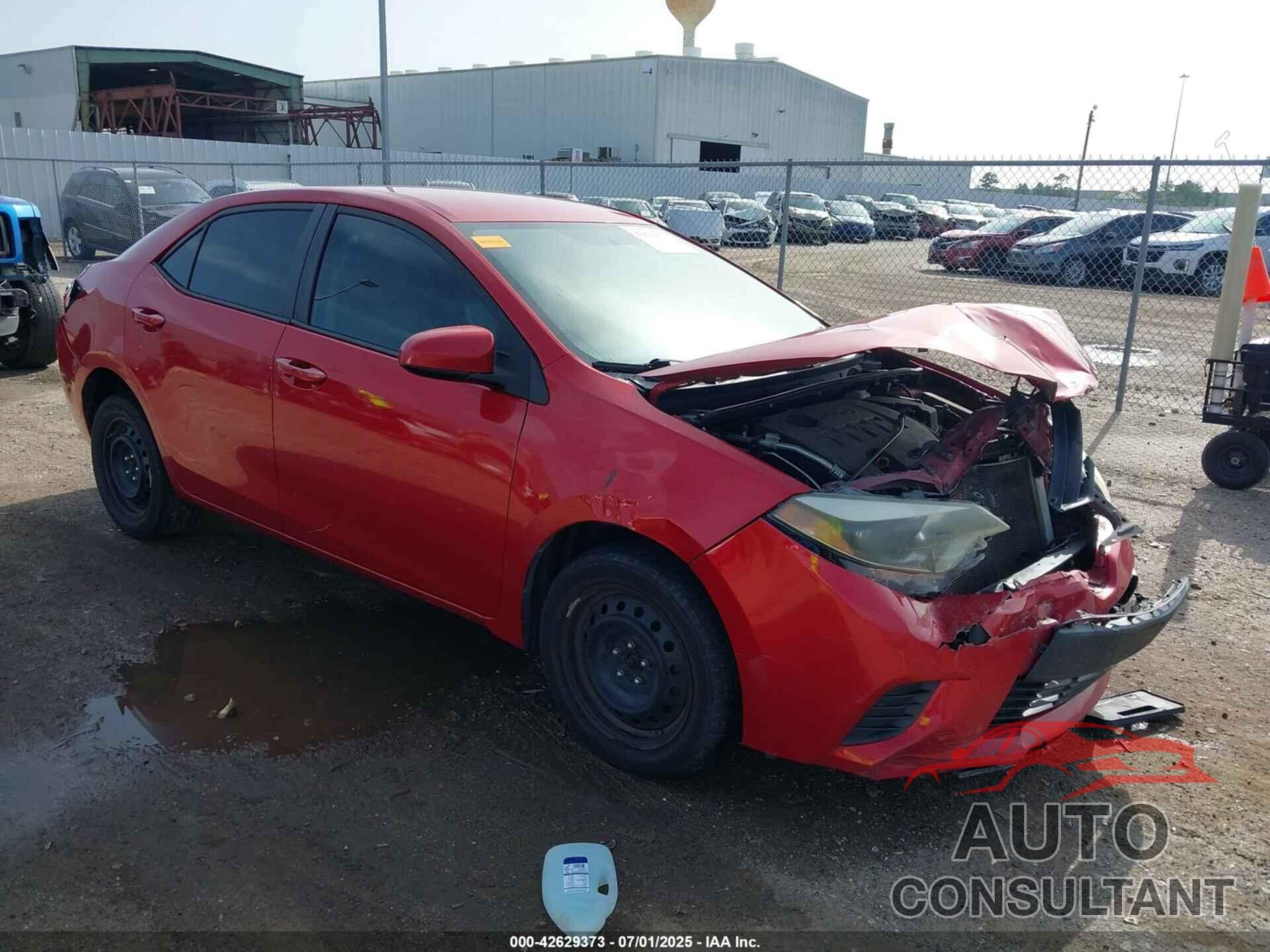 TOYOTA COROLLA 2014 - 5YFBURHEXEP050757