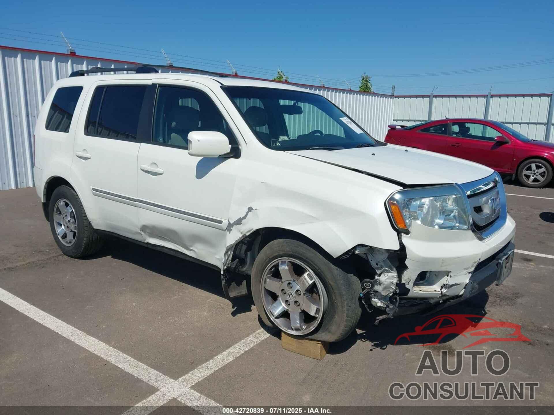HONDA PILOT 2011 - 5FNYF4H91BB049420