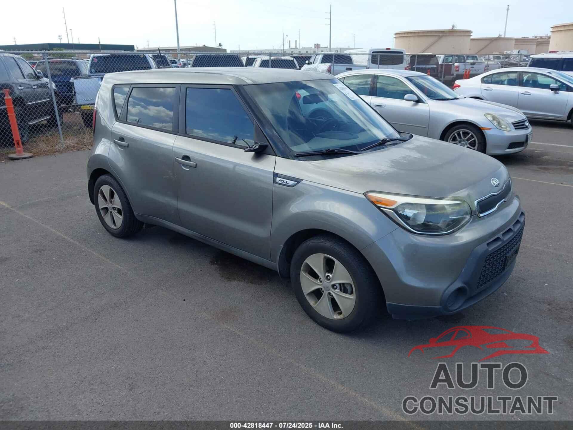 KIA SOUL 2015 - KNDJN2A26F7215416