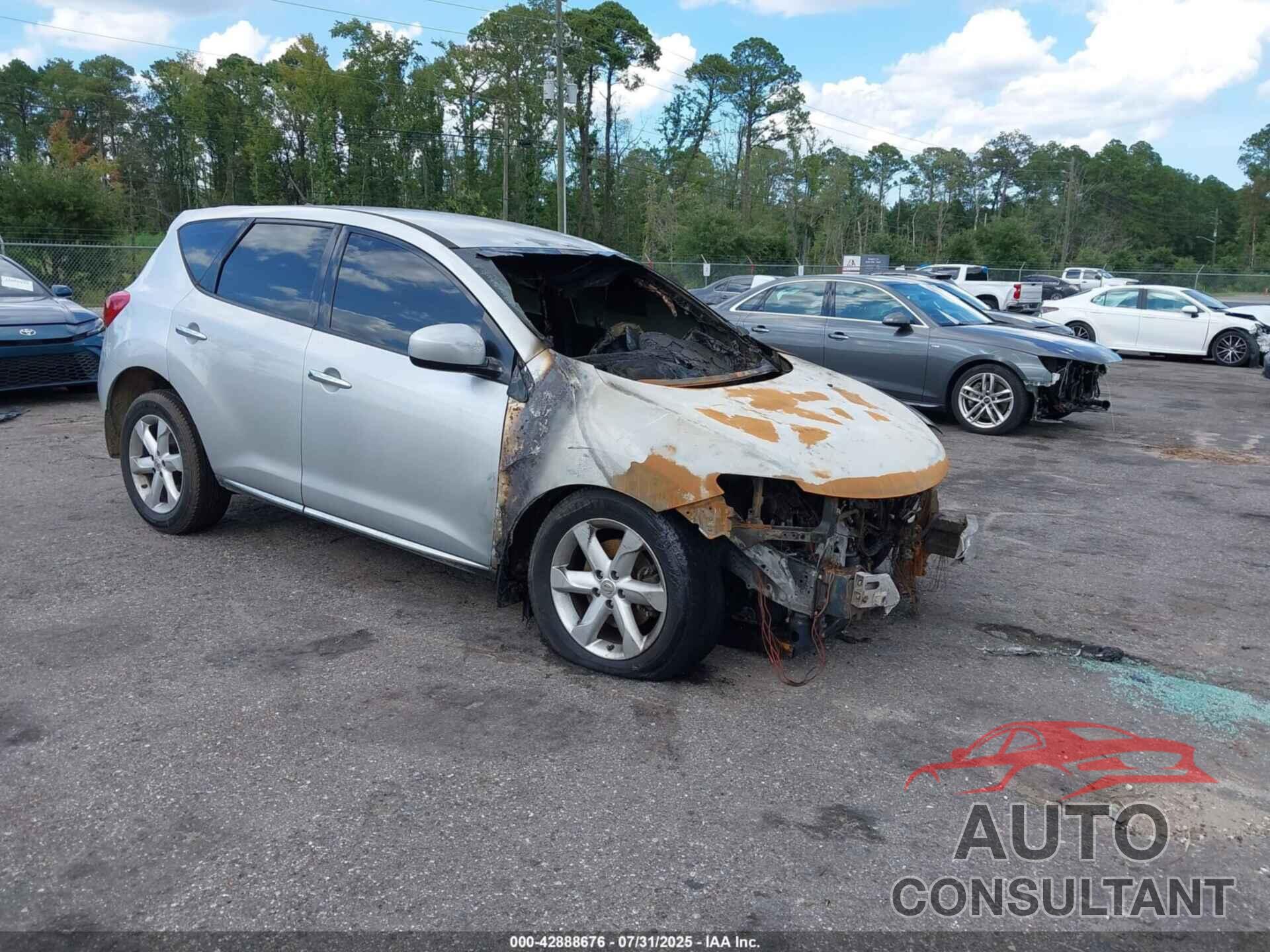 NISSAN MURANO 2009 - JN8AZ18U69W016452