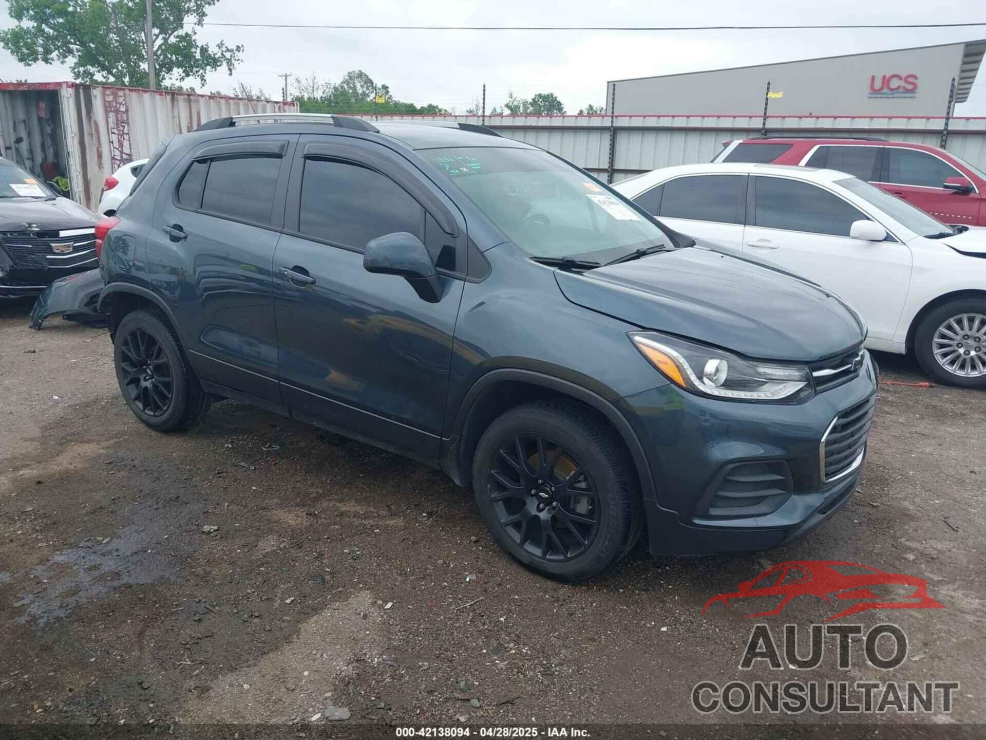 CHEVROLET TRAX 2022 - KL7CJPSM3NB506658