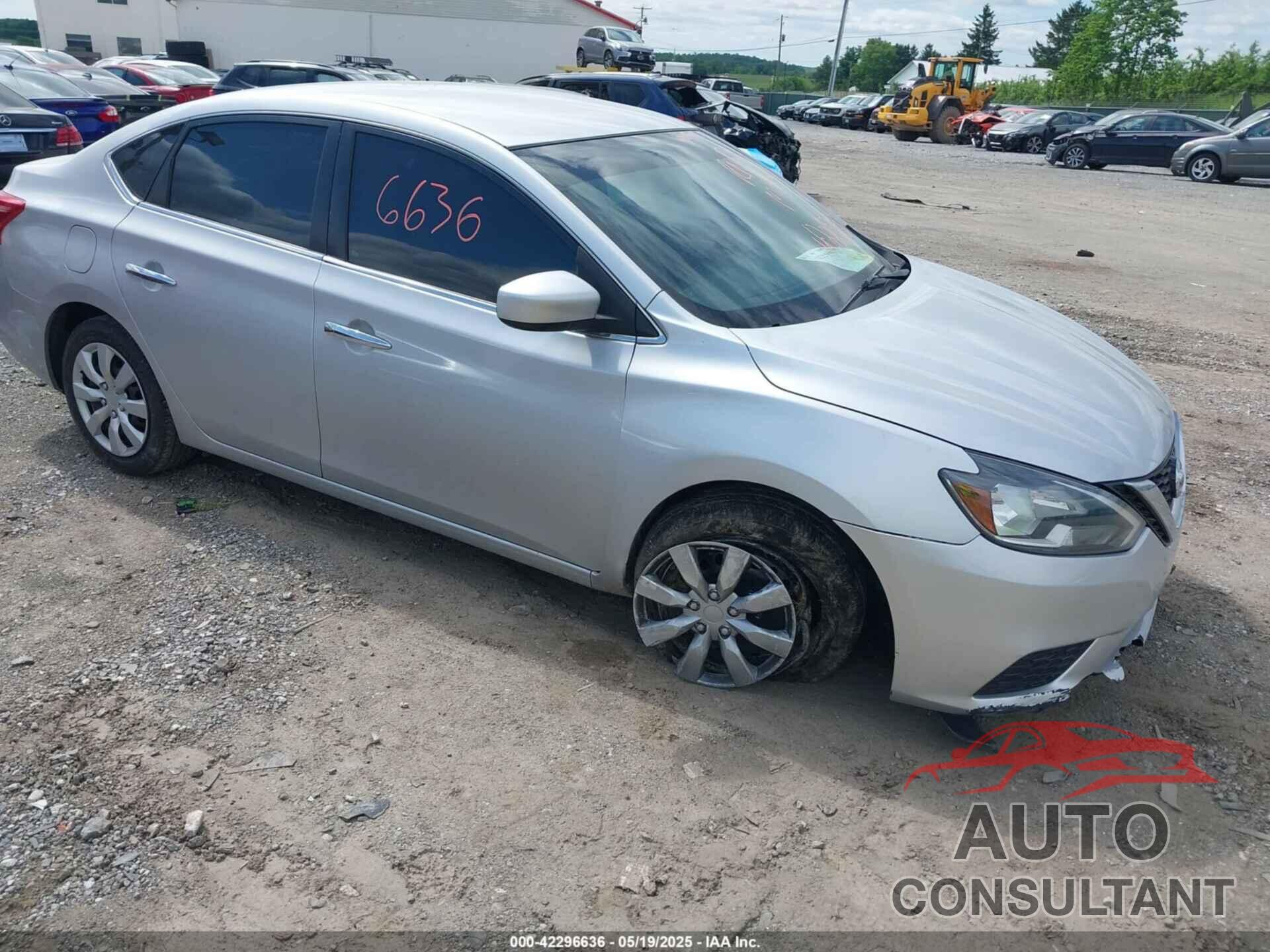 NISSAN SENTRA 2019 - 3N1AB7AP1KY351529