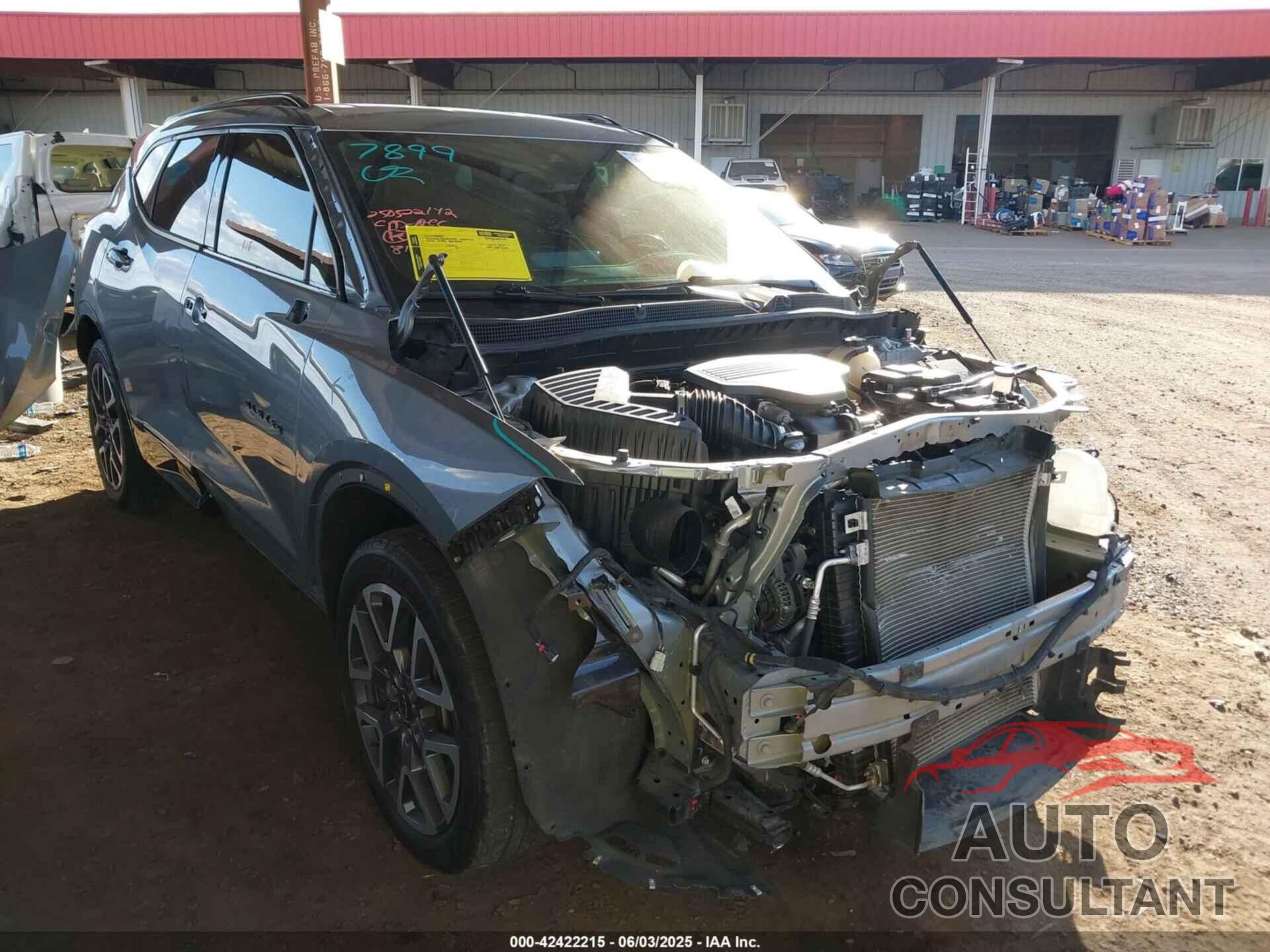 CHEVROLET BLAZER 2023 - 3GNKBERSXPS118135