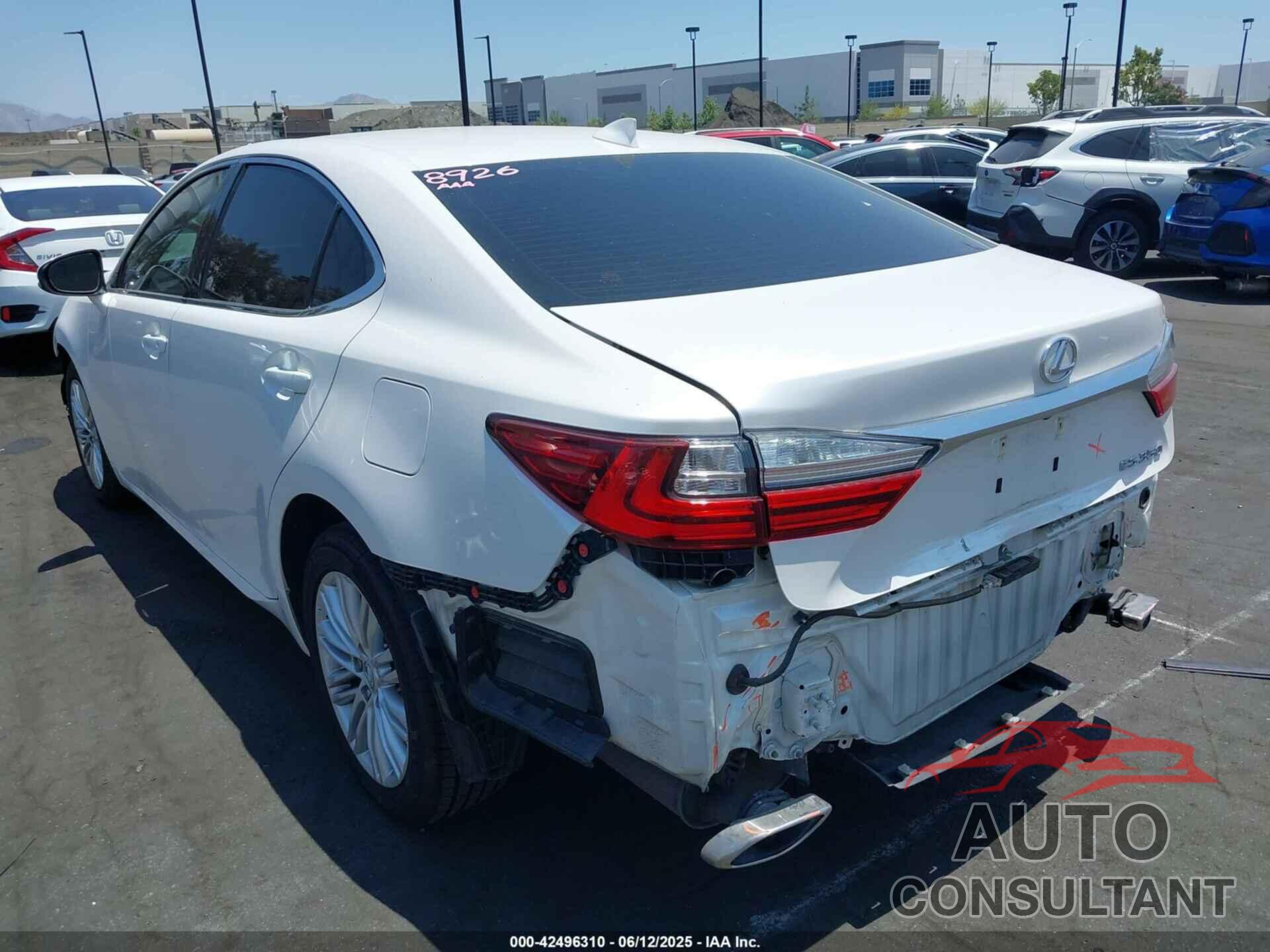 LEXUS ES 350 2017 - 58ABK1GG8HU045899