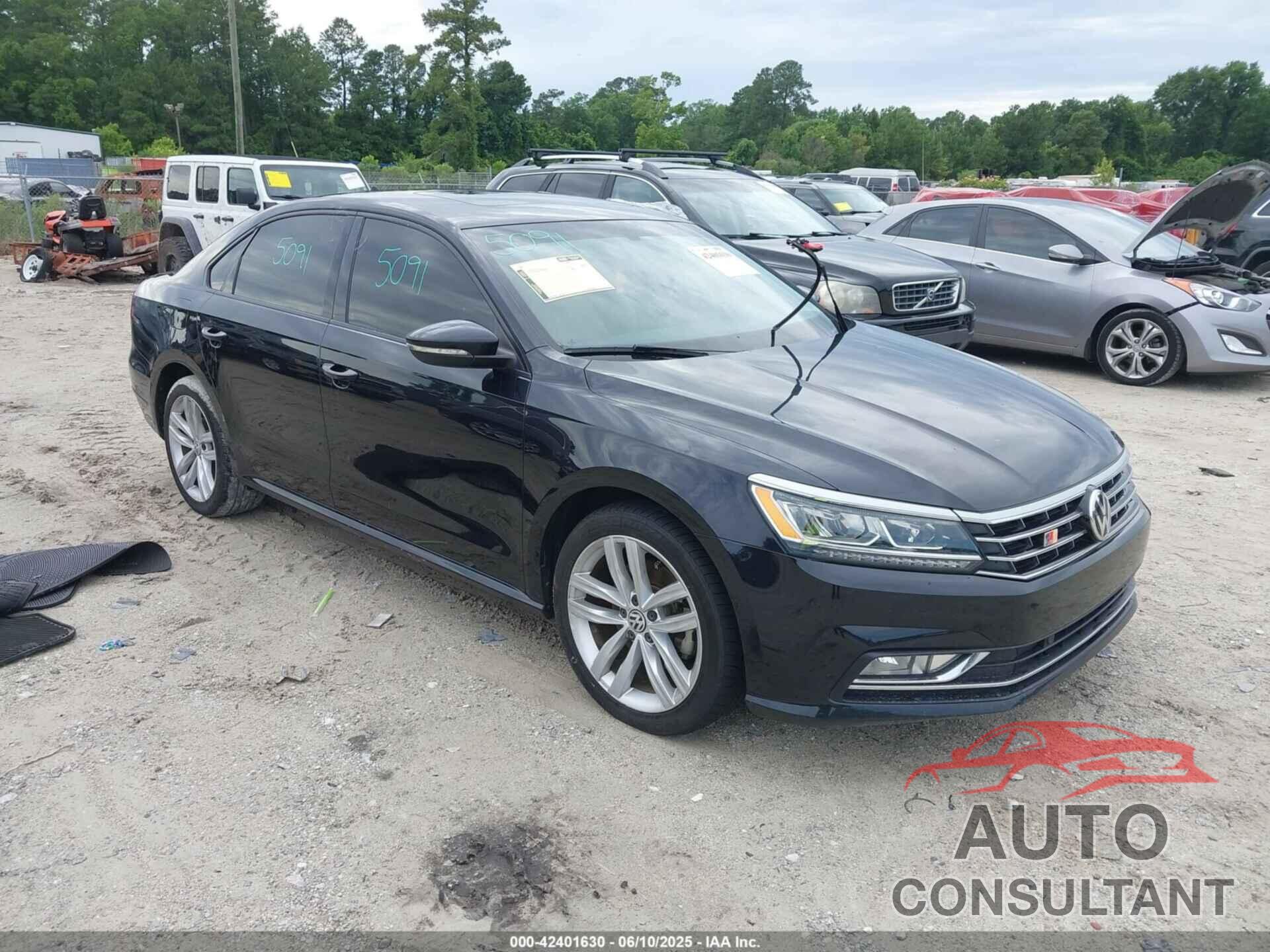 VOLKSWAGEN PASSAT 2018 - 1VWBA7A3XJC013374