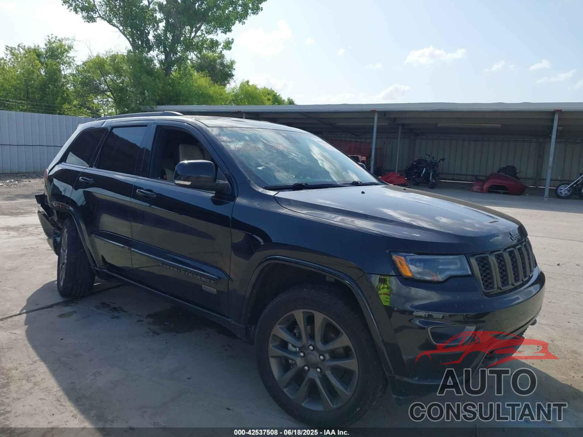 JEEP GRAND CHEROKEE 2016 - 1C4RJEBGXGC481086