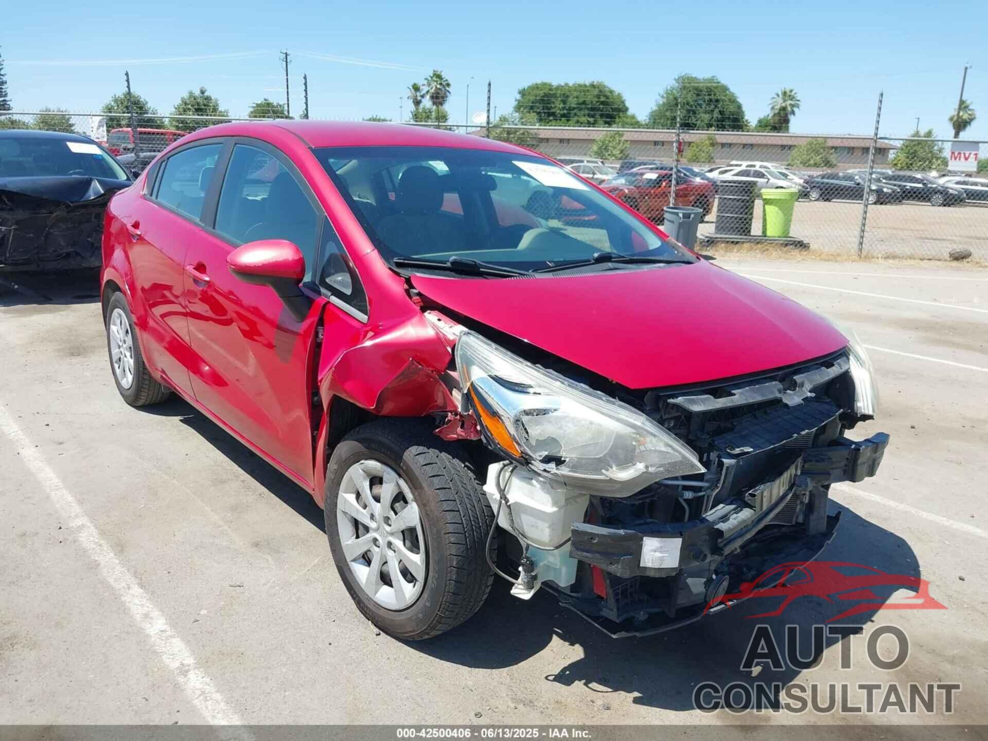 KIA RIO 2017 - KNADM4A31H6045556