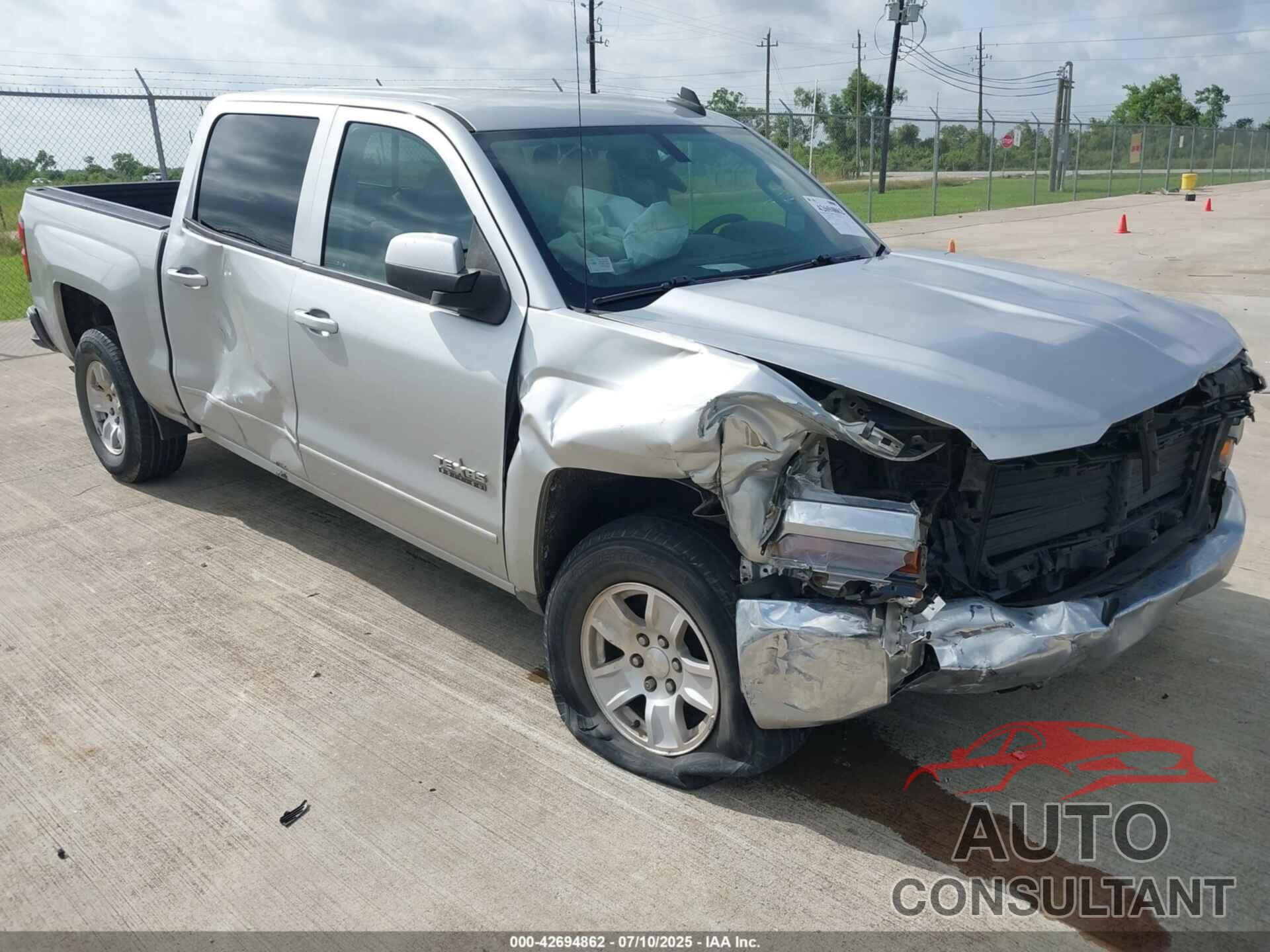 CHEVROLET SILVERADO 1500 2018 - 3GCPCREC9JG618248