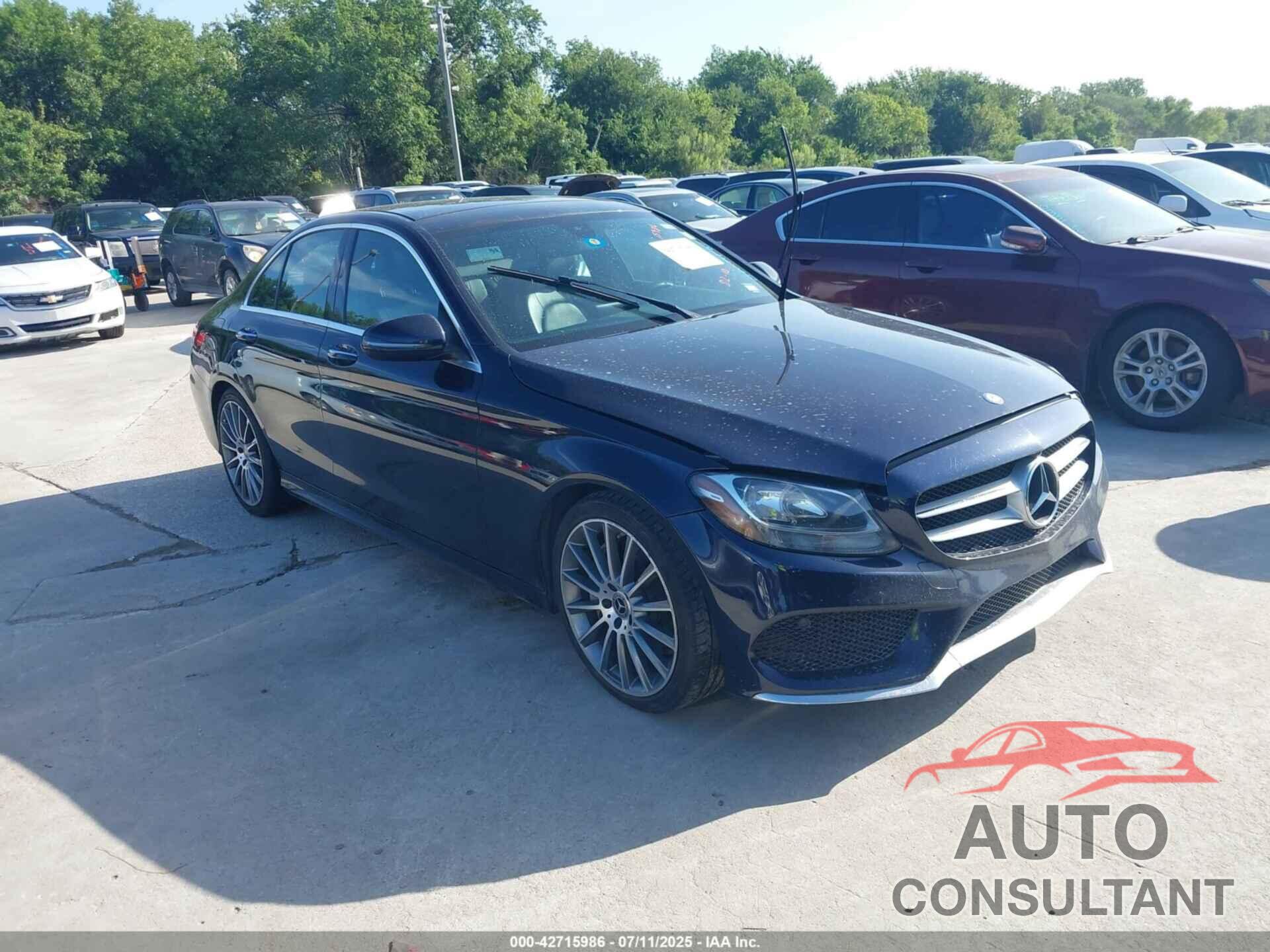 MERCEDES-BENZ C 300 2017 - 55SWF4JB2HU225757