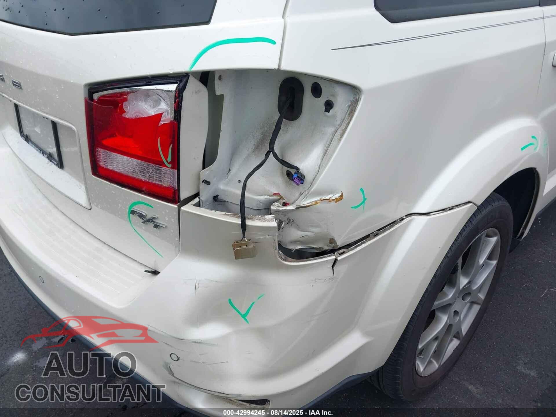 DODGE JOURNEY 2012 - 3C4PDCEG8CT367925