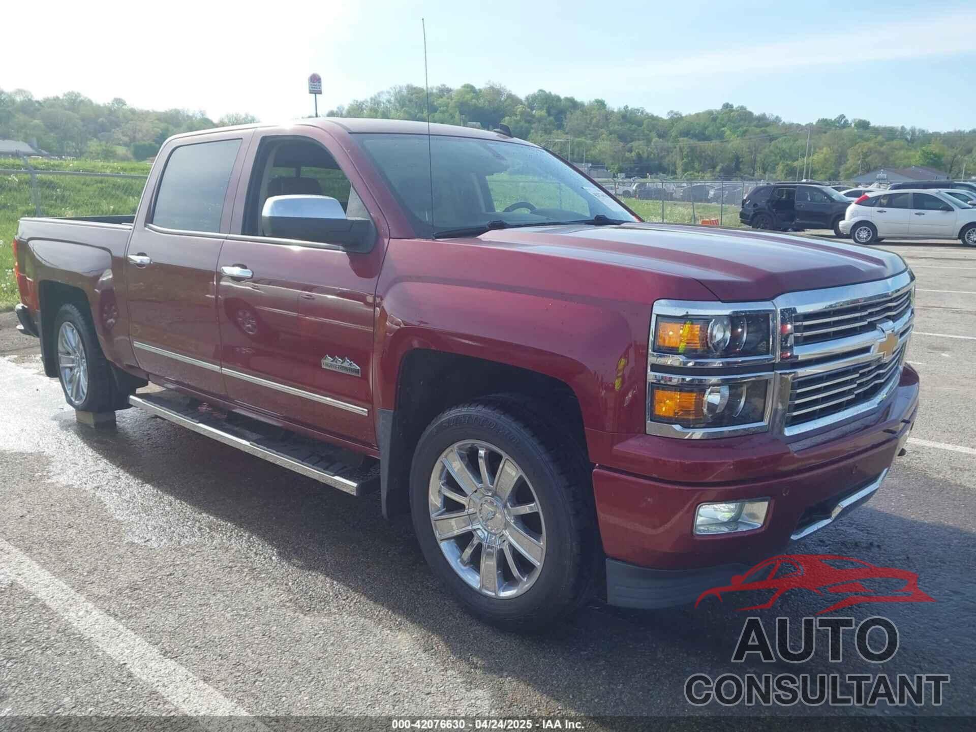 CHEVROLET SILVERADO 1500 2014 - 3GCUKTEC5EG442484