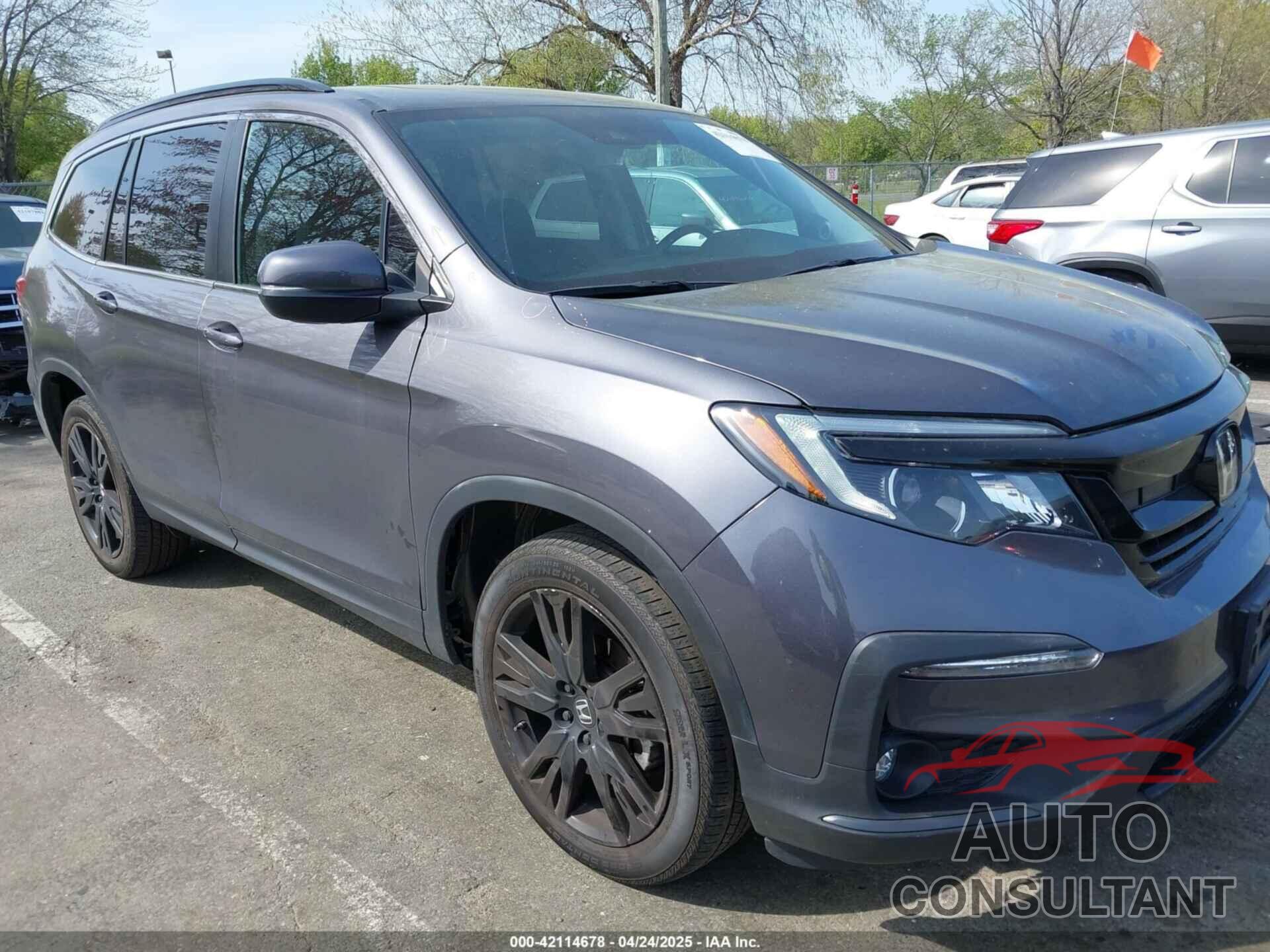 HONDA PILOT 2022 - 5FNYF6H20NB012944