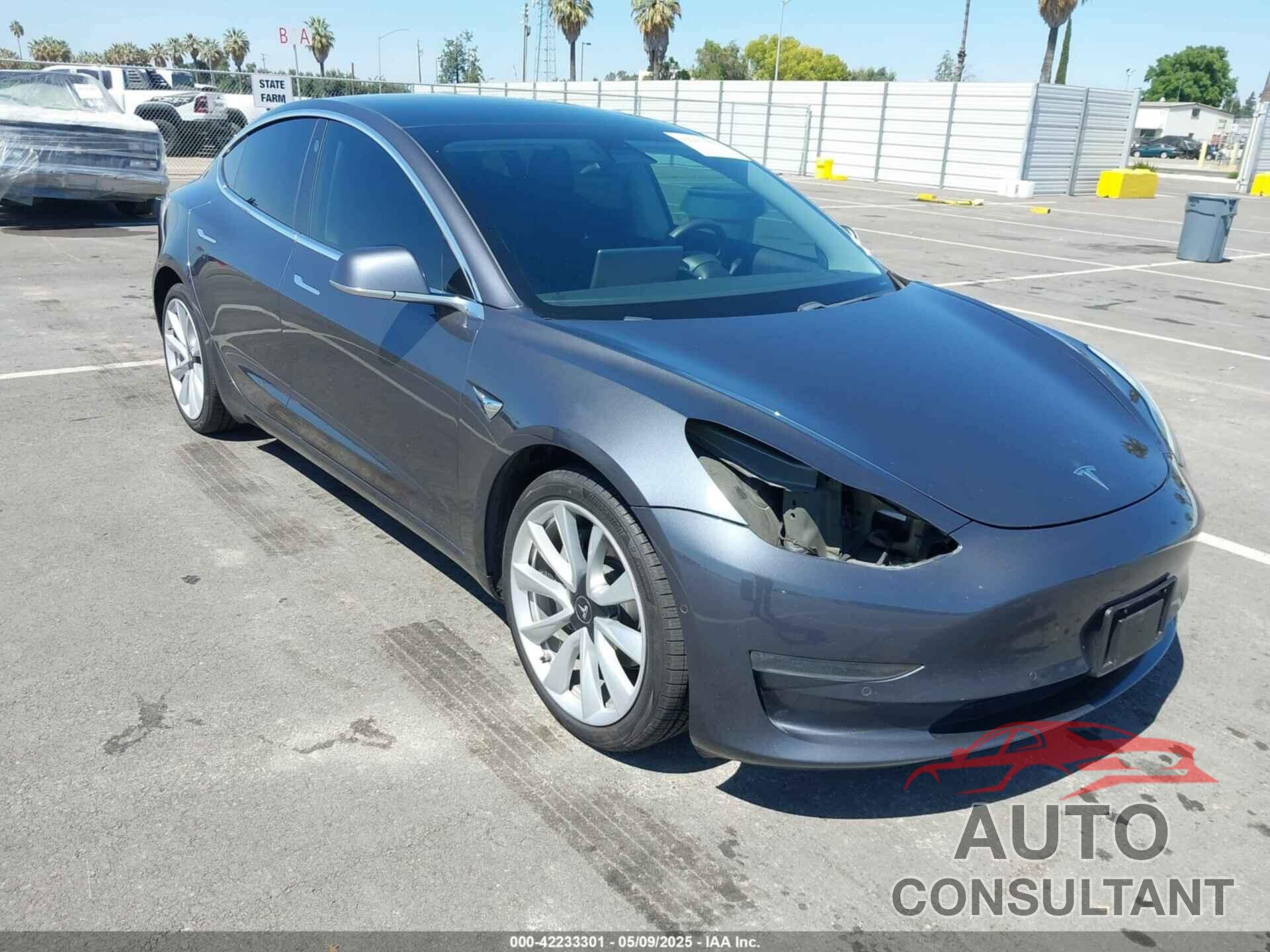 TESLA MODEL 3 2019 - 5YJ3E1EBXKF389541