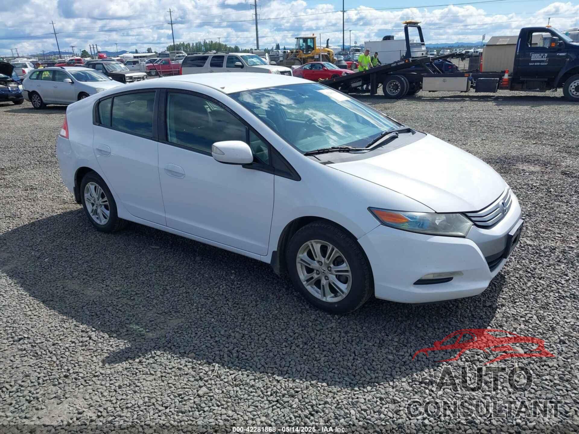 HONDA INSIGHT 2010 - JHMZE2H77AS038206