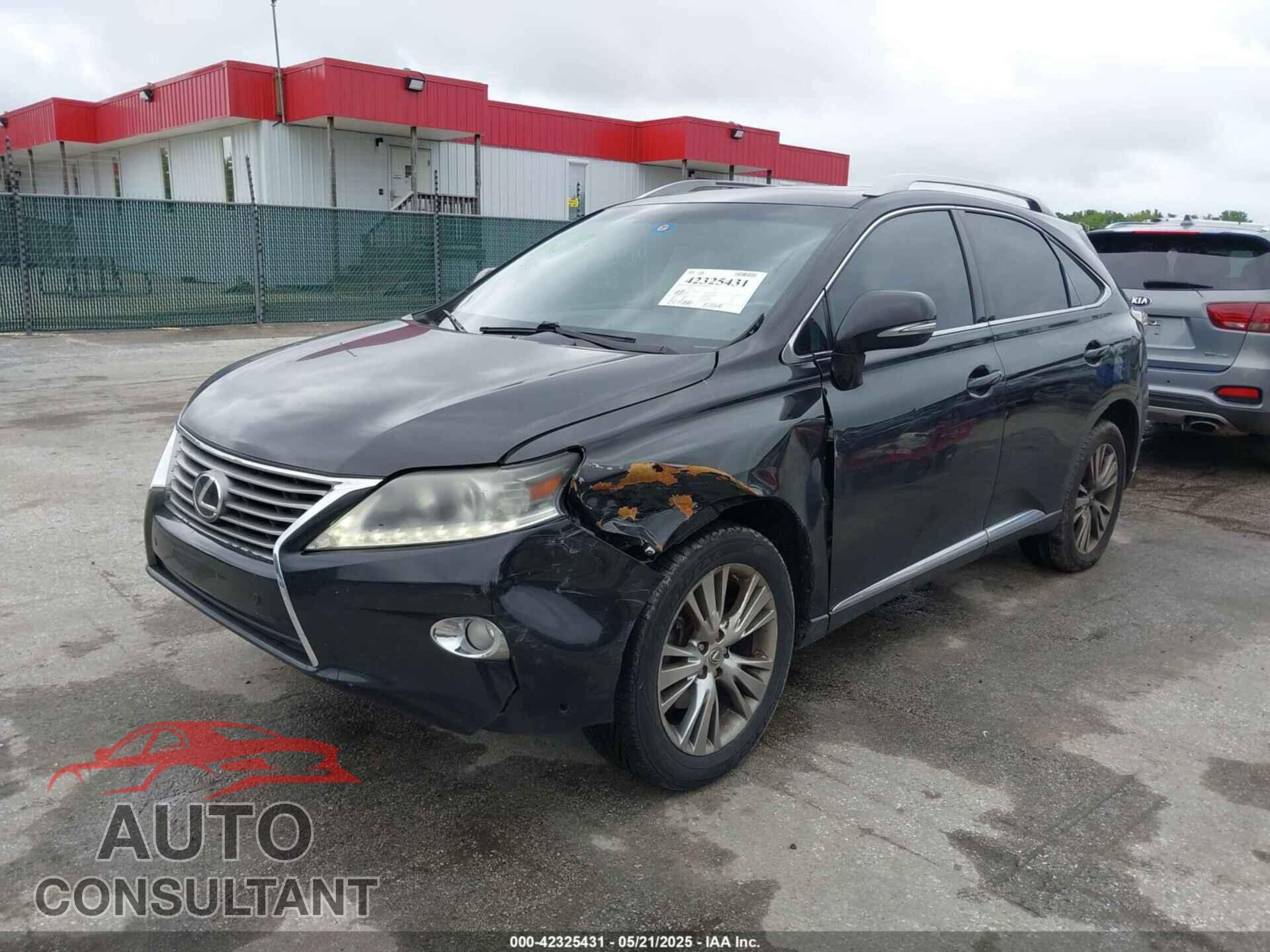 LEXUS RX 350 2013 - 2T2ZK1BA7DC123749