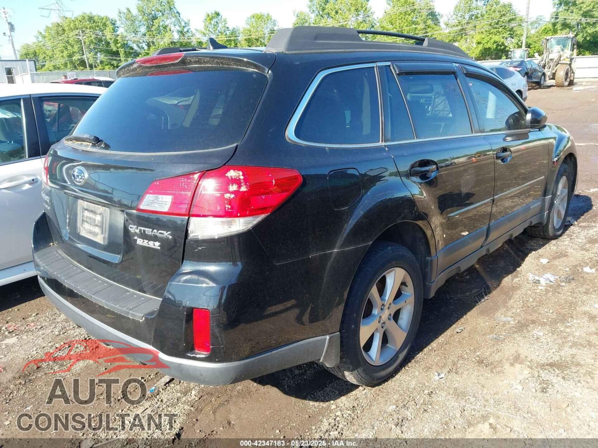SUBARU OUTBACK 2013 - 4S4BRBLC0D3201929