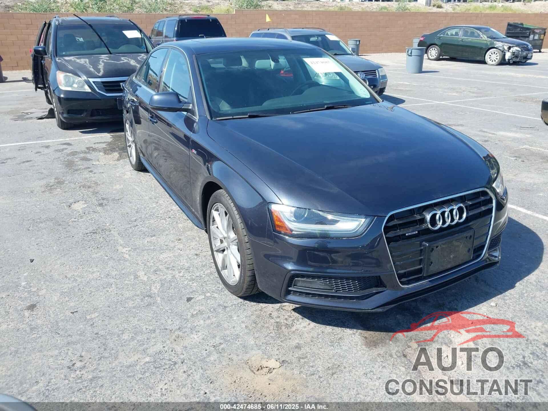 AUDI A4 2016 - WAUFFAFL9GN007118
