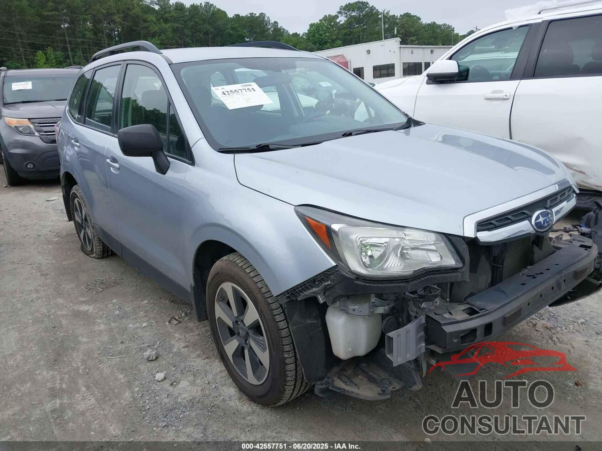 SUBARU FORESTER 2017 - JF2SJABC9HH437545