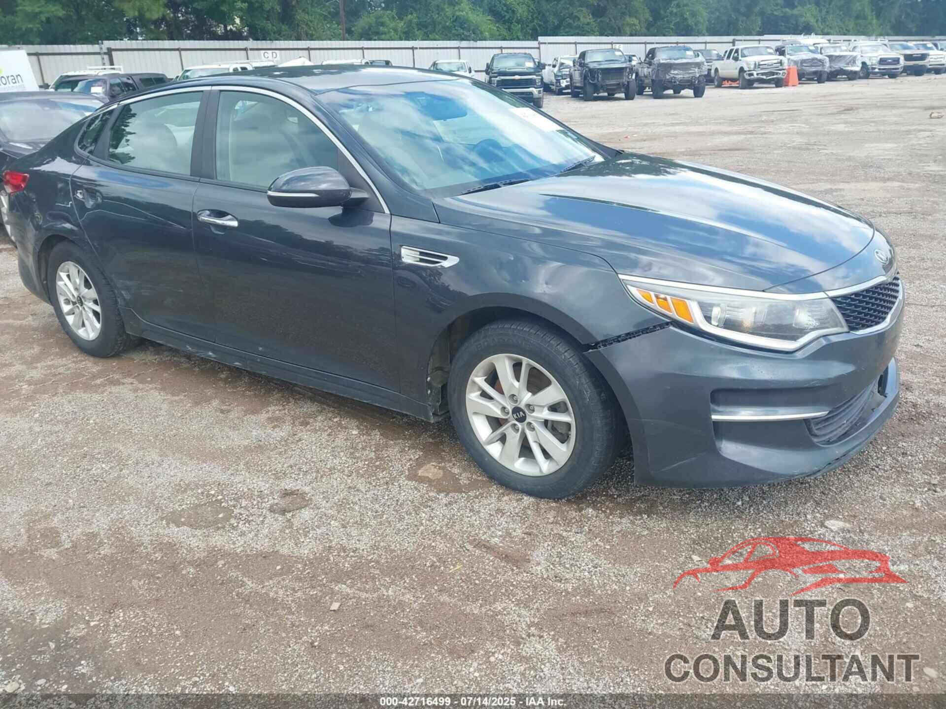 KIA OPTIMA 2016 - 5XXGT4L37GG027062