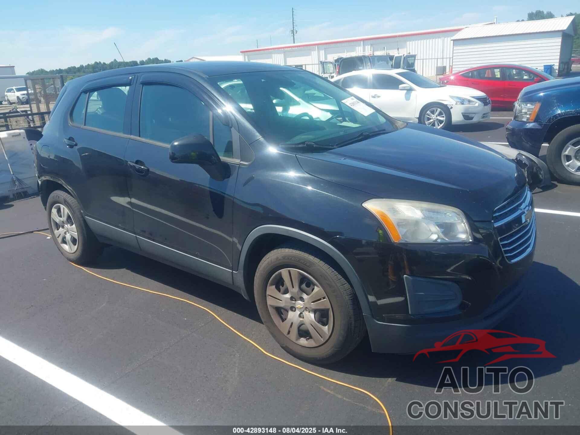 CHEVROLET TRAX 2016 - KL7CJKSB9GB706383