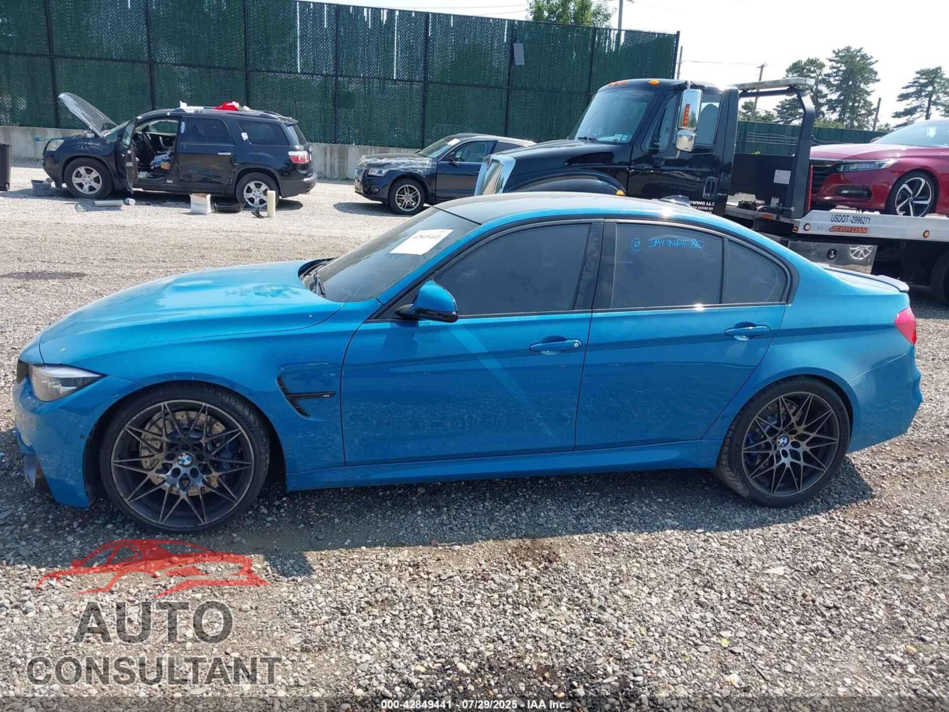 BMW M3 2018 - WBS8M9C55J5K99887