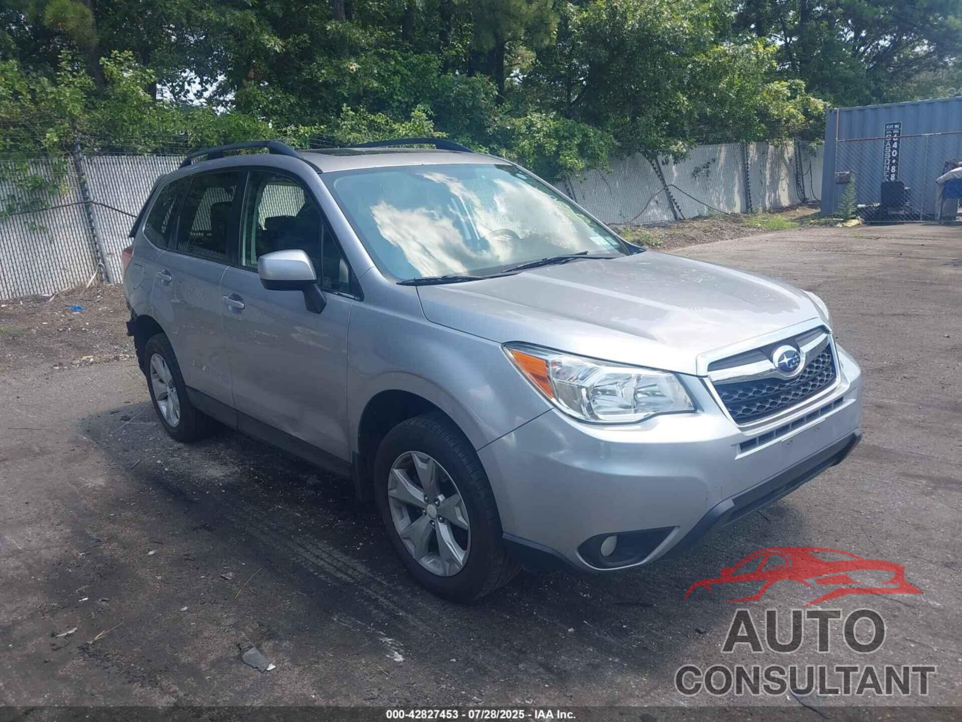 SUBARU FORESTER 2016 - JF2SJAHC6GH427254