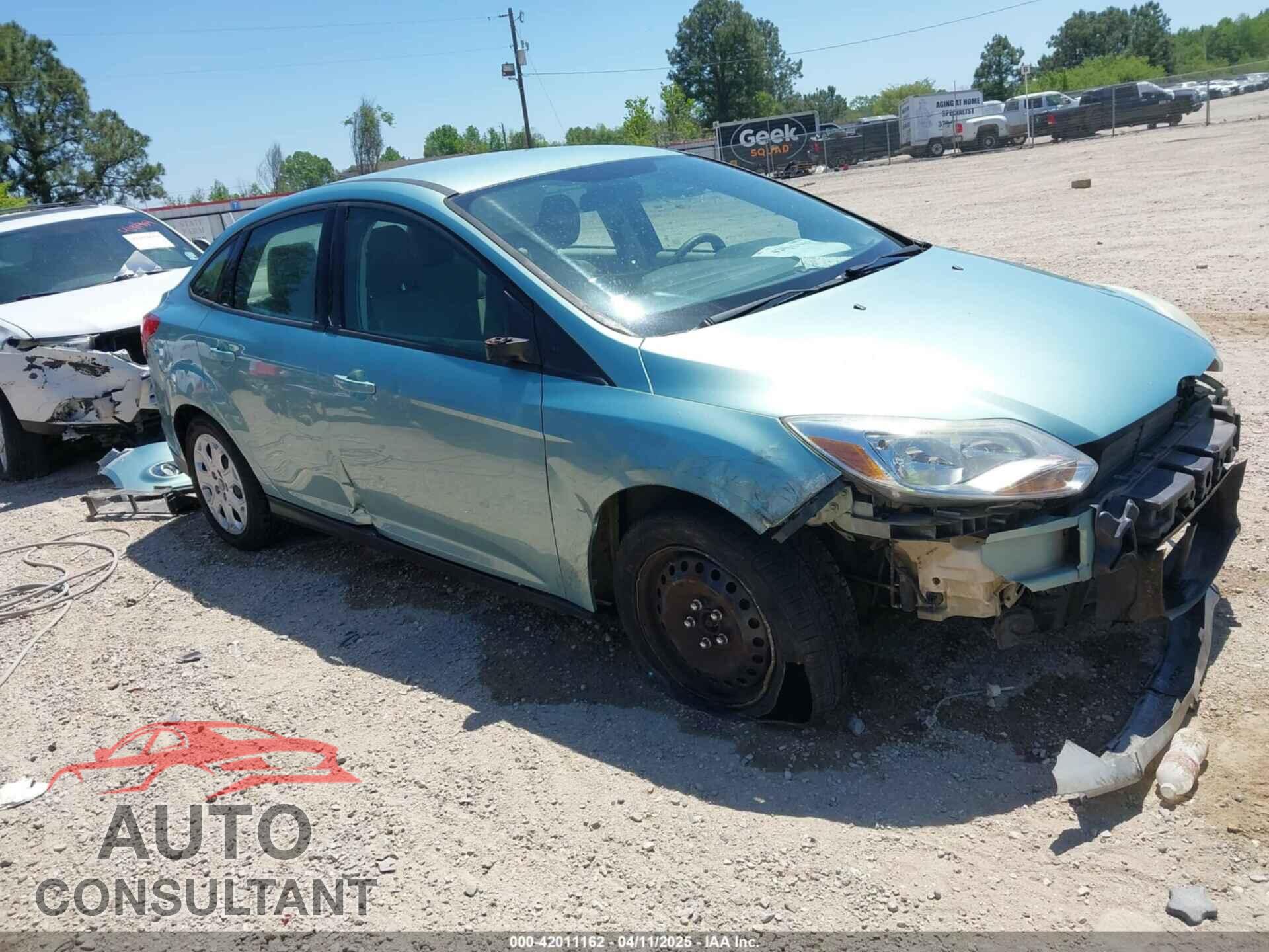 FORD FOCUS 2012 - 1FAHP3F23CL409773