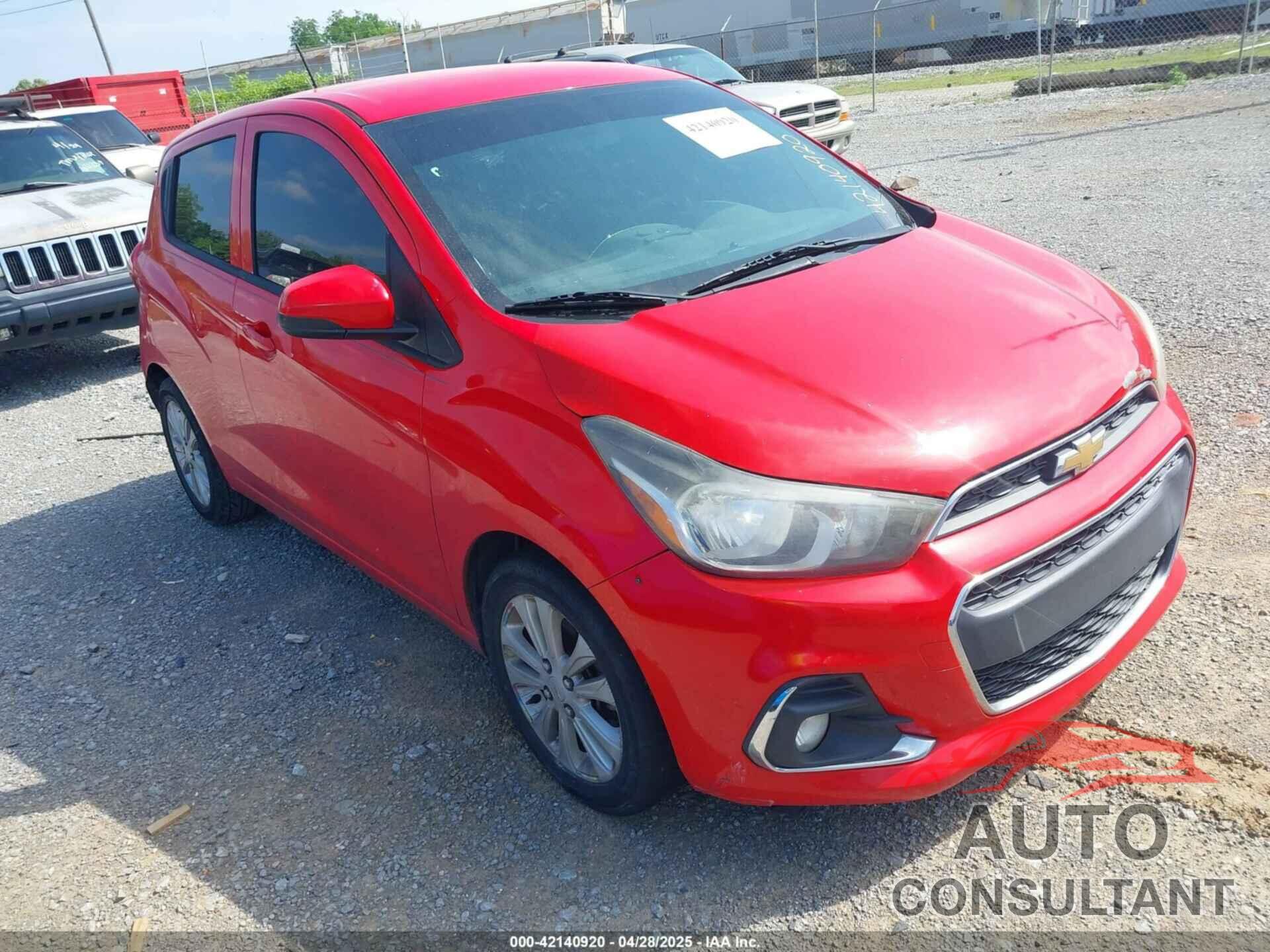 CHEVROLET SPARK 2016 - KL8CD6SA7GC638841
