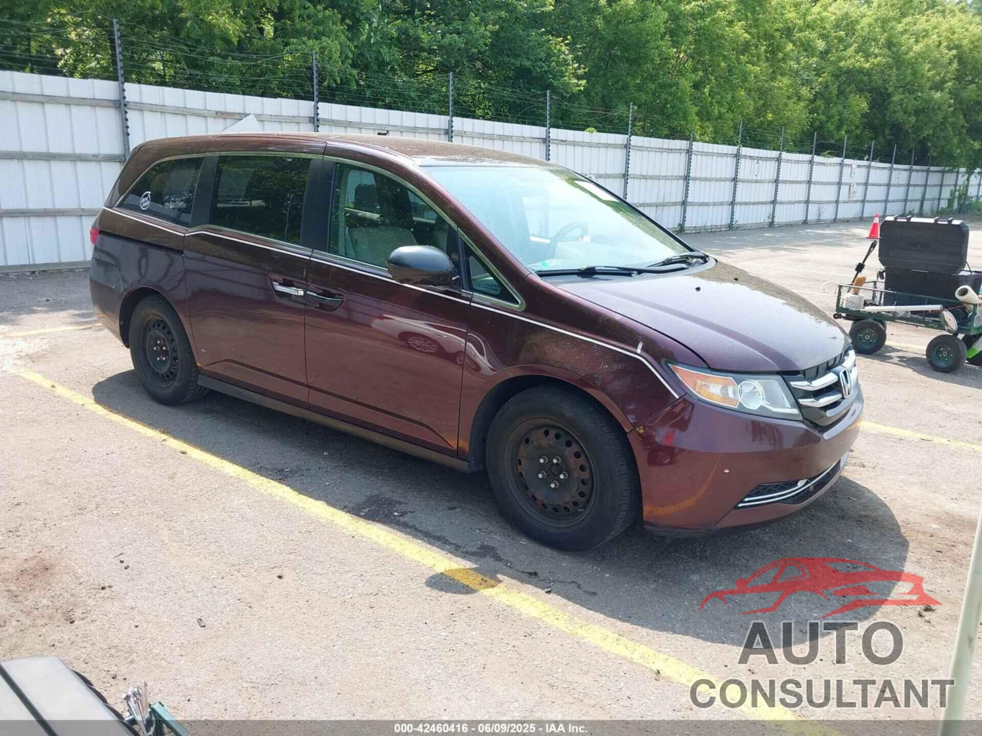 HONDA ODYSSEY 2014 - 5FNRL5H21EB043630
