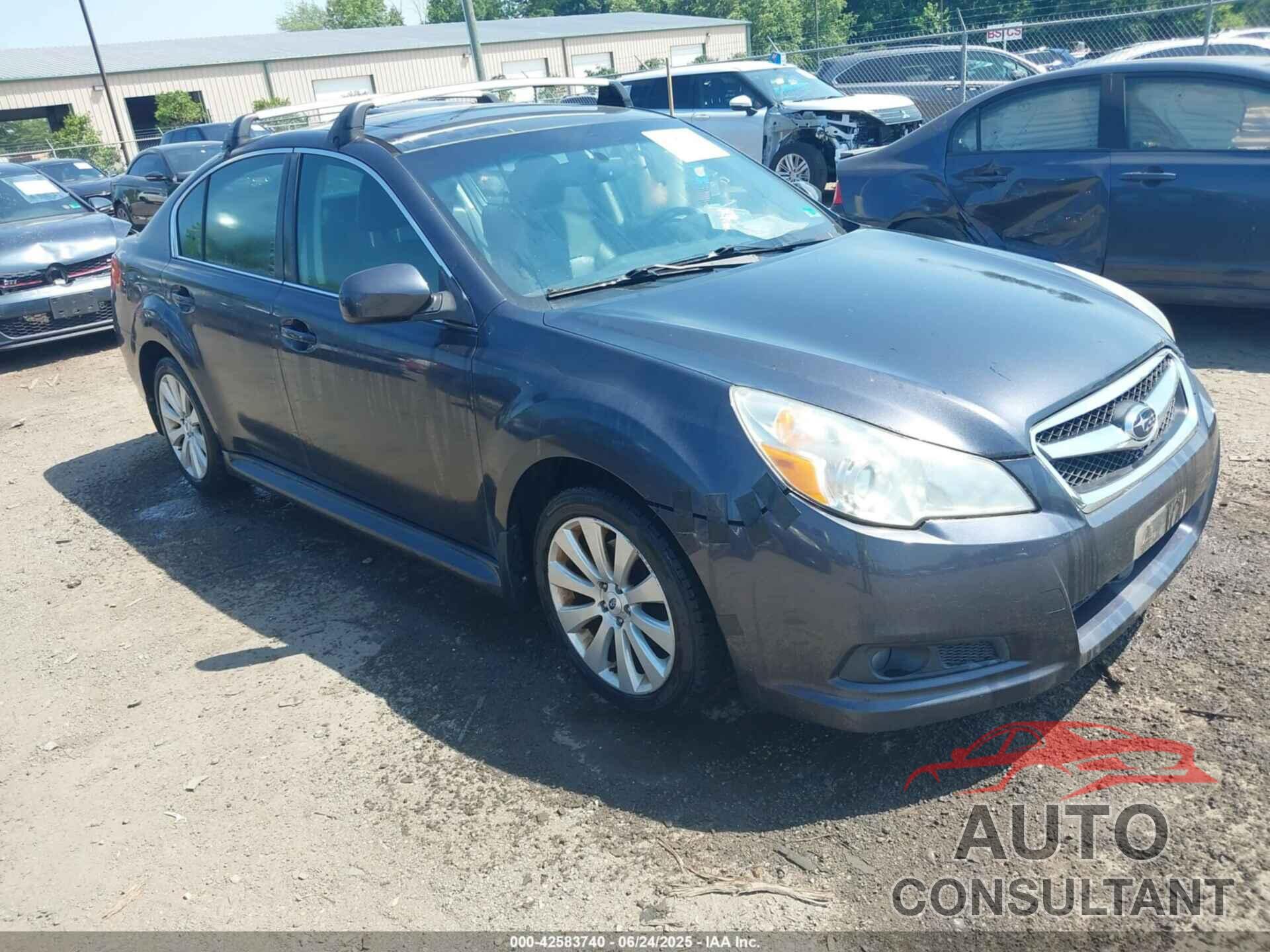 SUBARU LEGACY 2011 - 4S3BMBL65B3258508