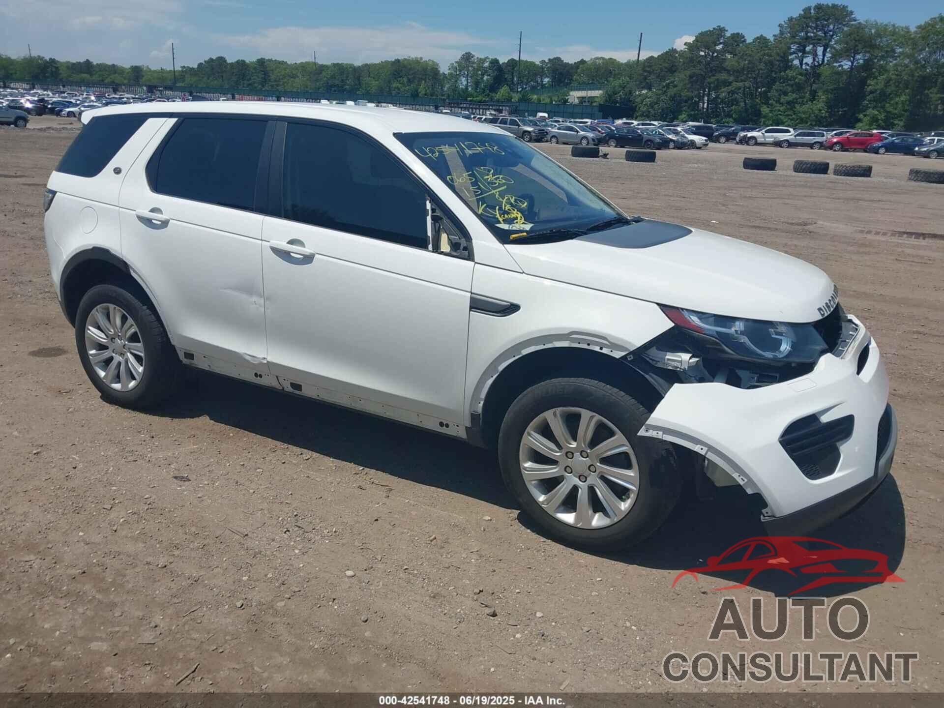 LAND ROVER DISCOVERY SPORT 2019 - SALCP2FX2KH811711