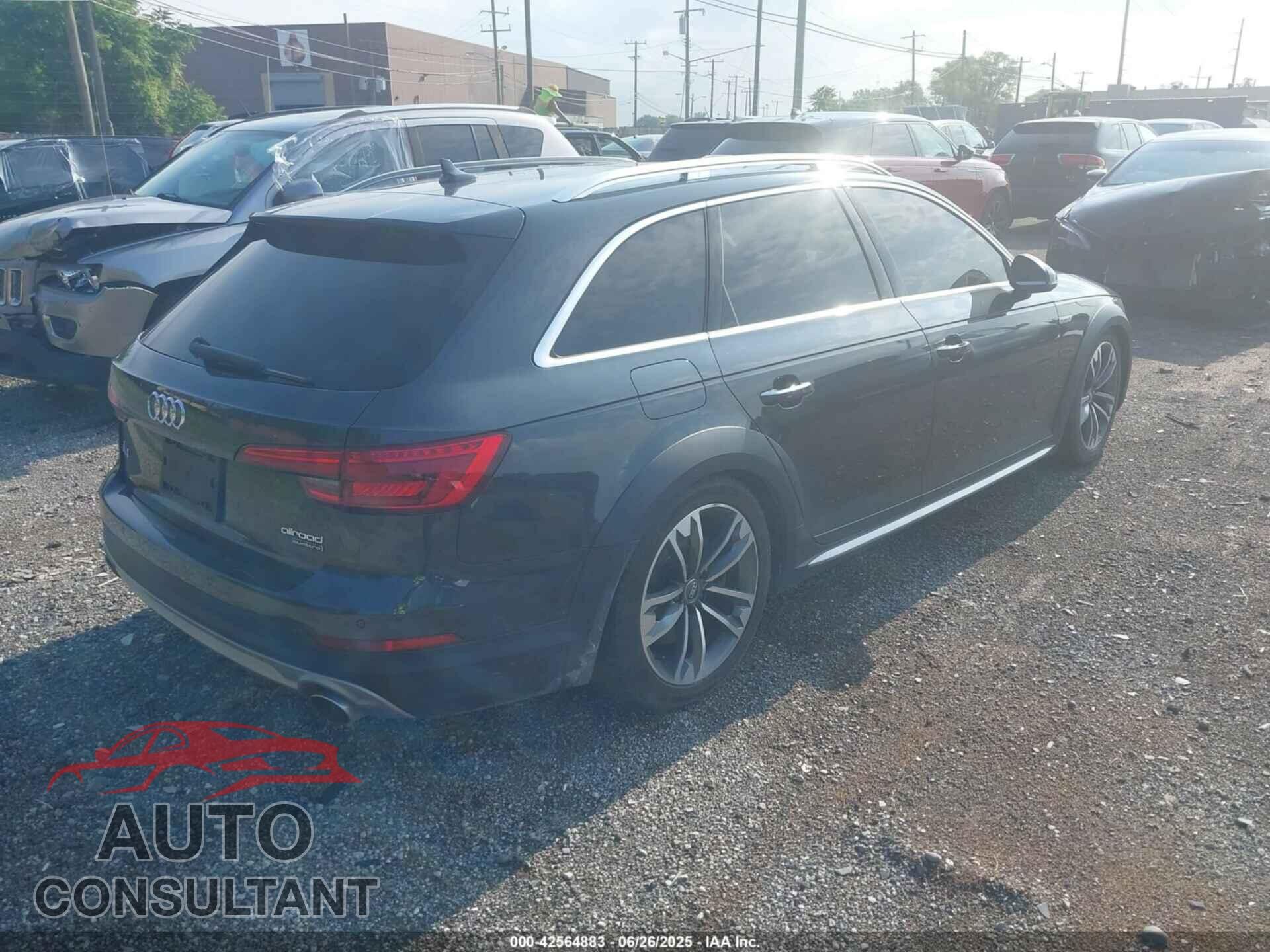 AUDI A4 ALLROAD 2017 - WA19NAF49HA042675