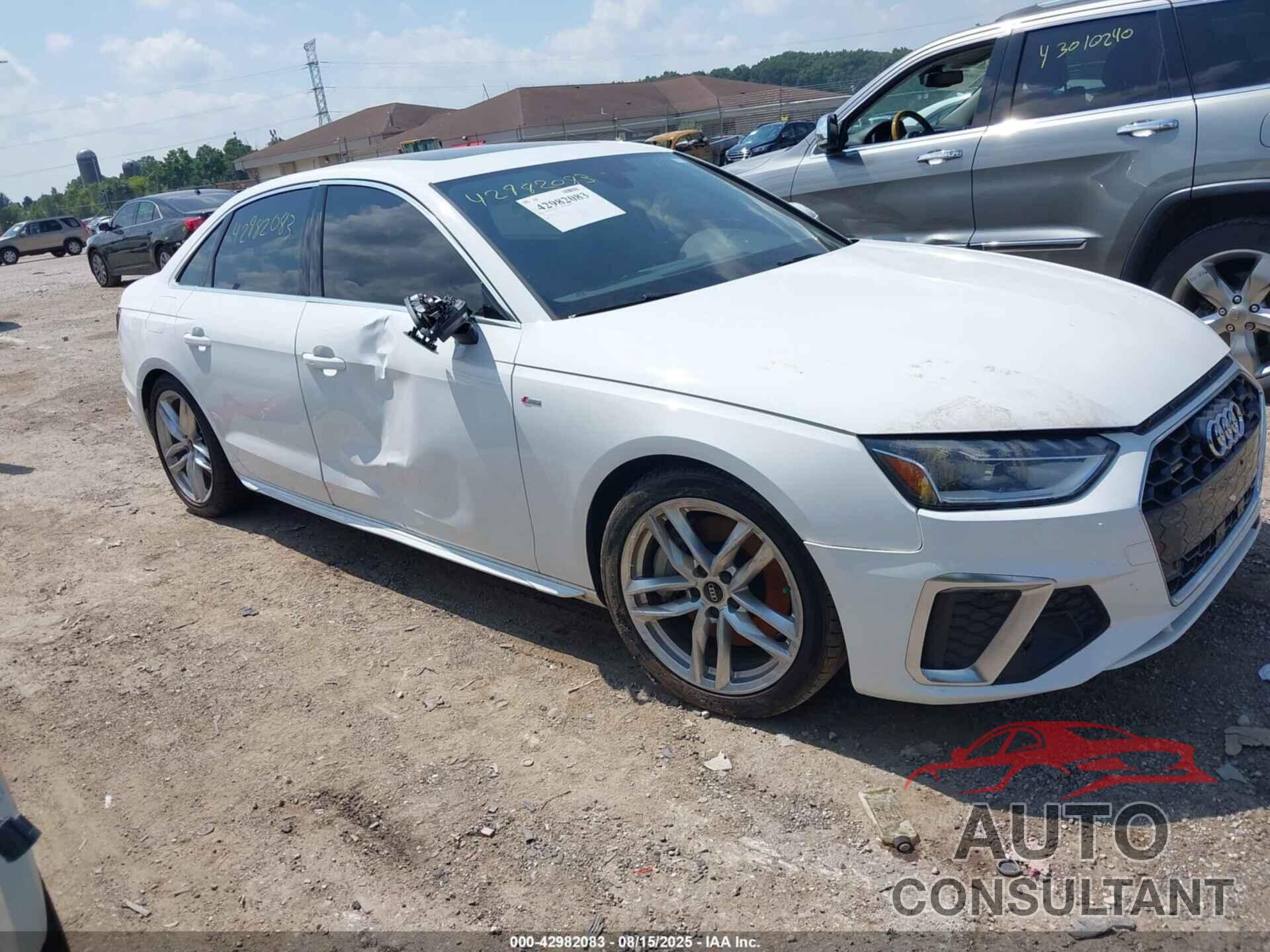 AUDI A4 2022 - WAUEAAF47NN015413