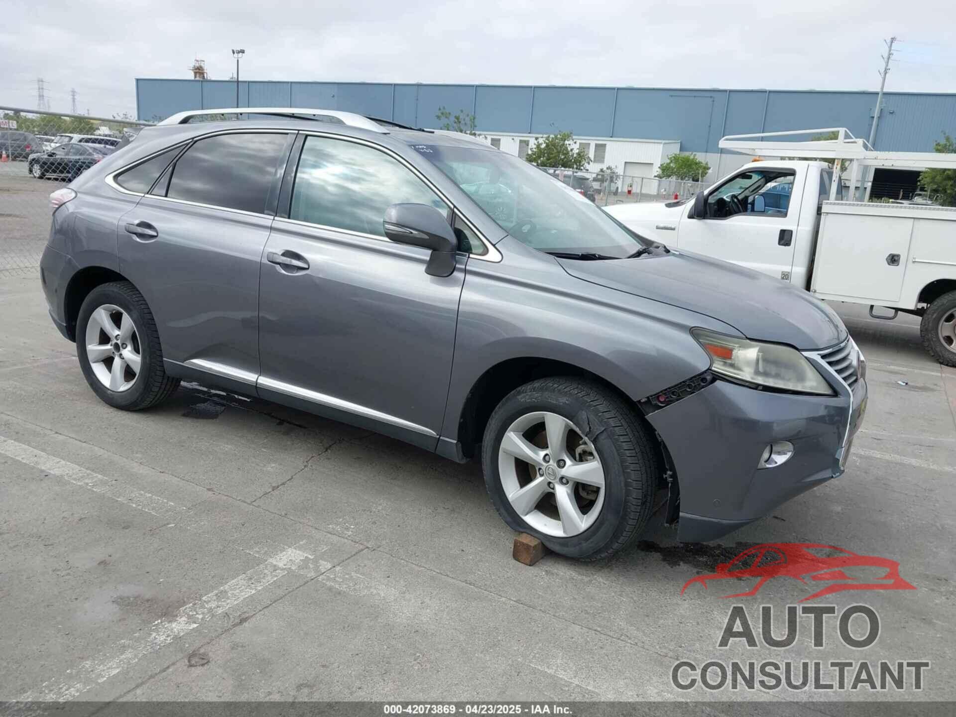 LEXUS RX 350 2013 - JTJZK1BAXD2008935