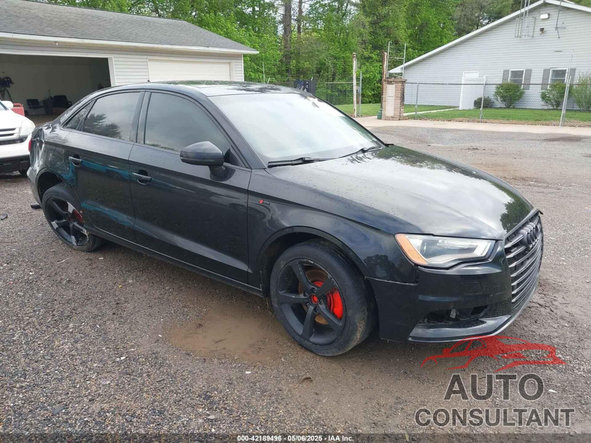 AUDI A3 2016 - WAUB8GFF7G1075091