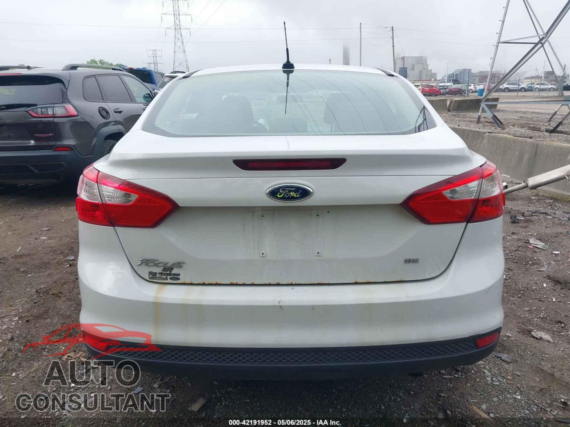 FORD FOCUS 2012 - 1FAHP3F23CL397771