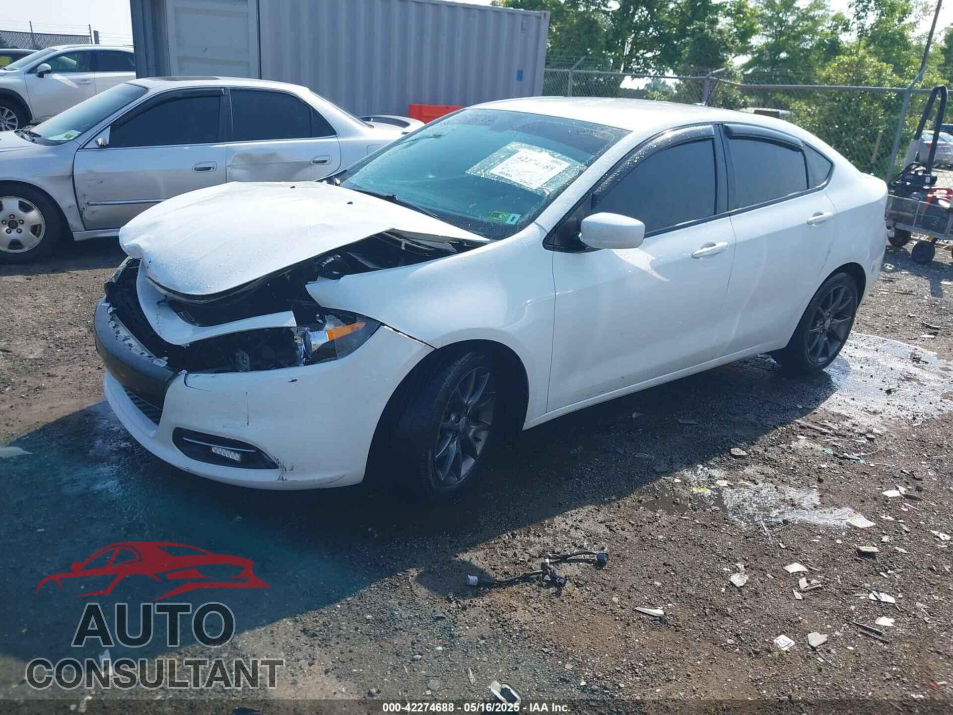 DODGE DART 2015 - 1C3CDFAA4FD311514