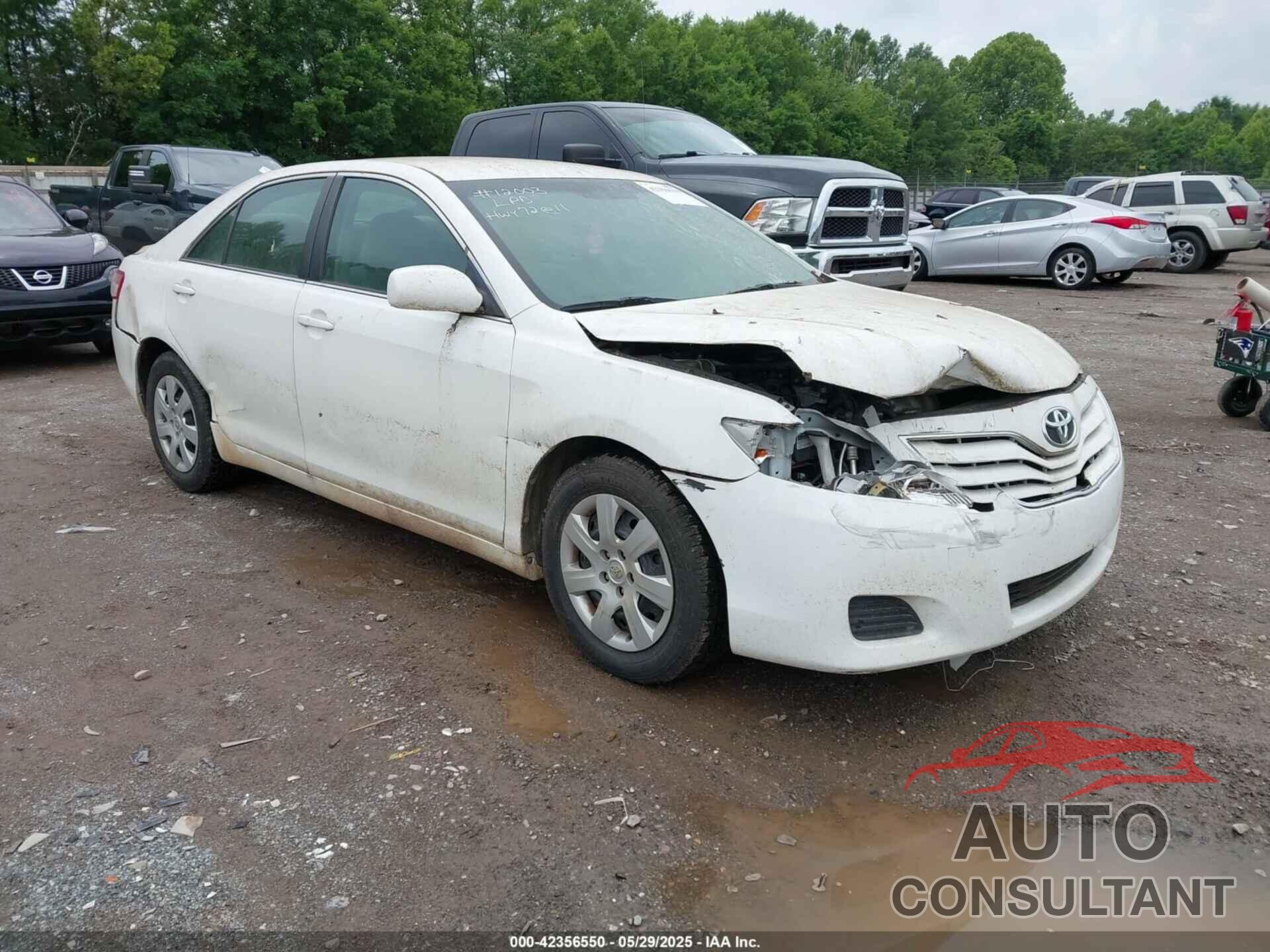 TOYOTA CAMRY 2010 - 4T1BF3EK4AU549922