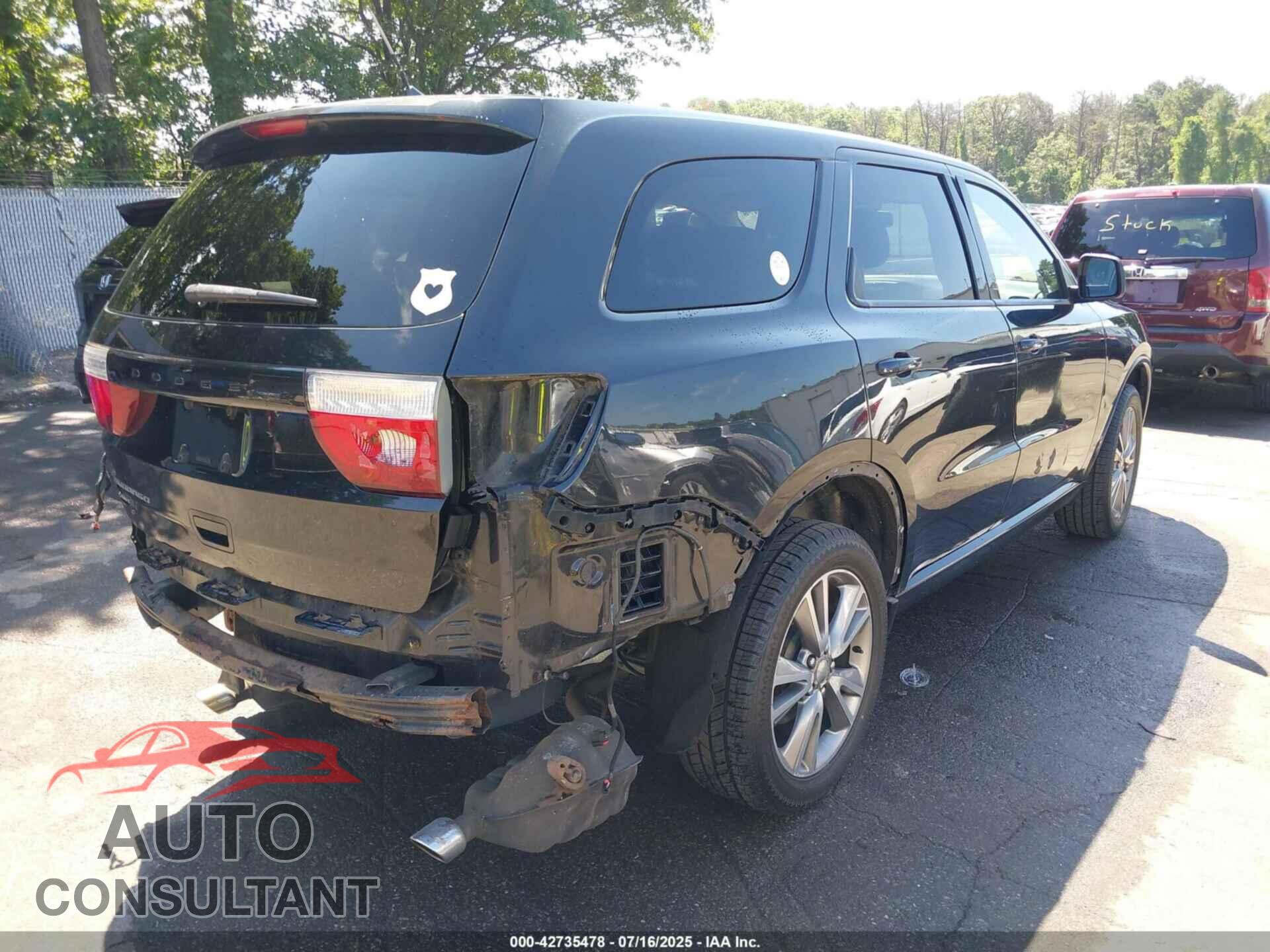 DODGE DURANGO 2013 - 1C4RDJAG8DC575352