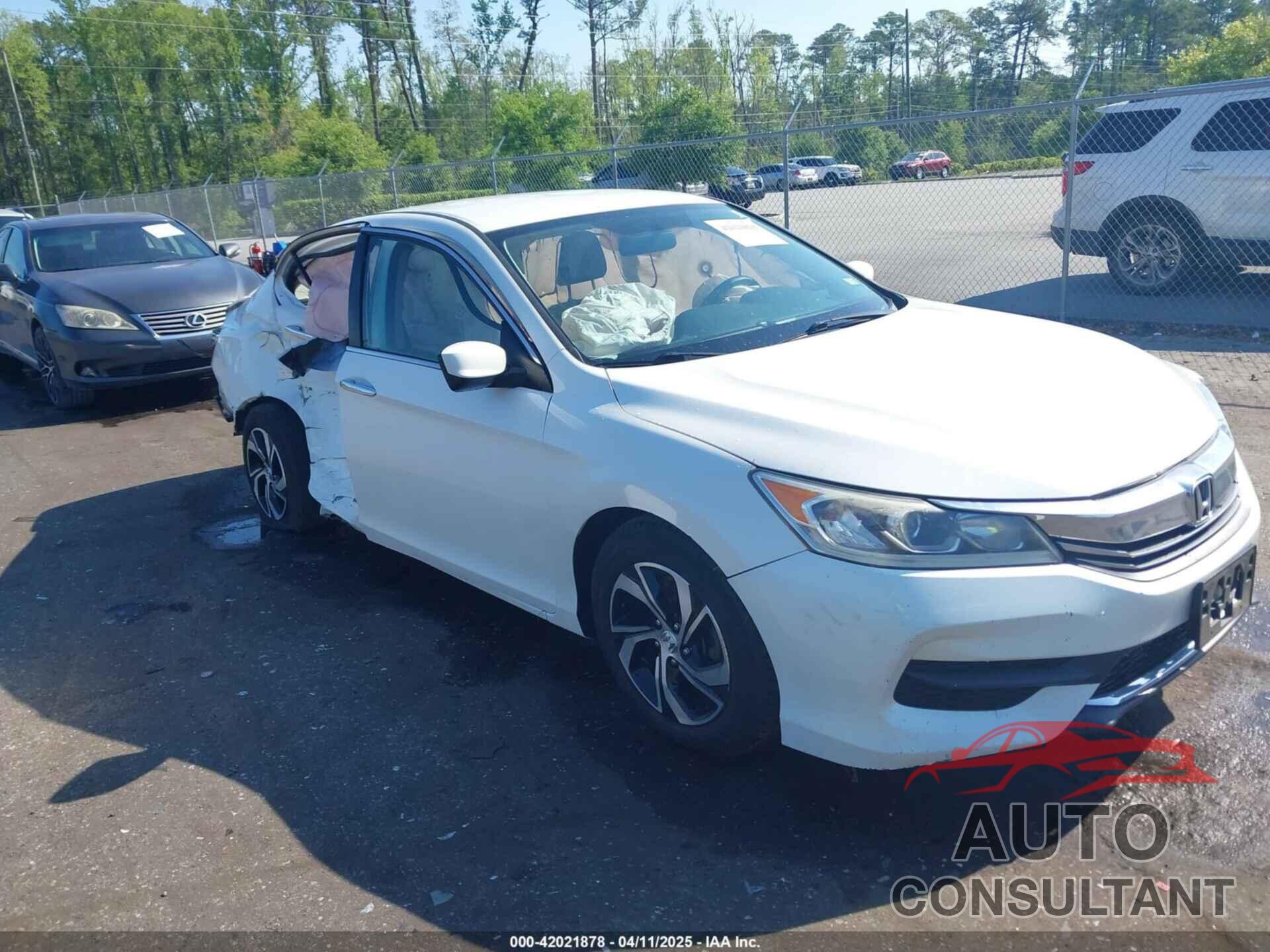 HONDA ACCORD 2016 - 1HGCR2F39GA055472