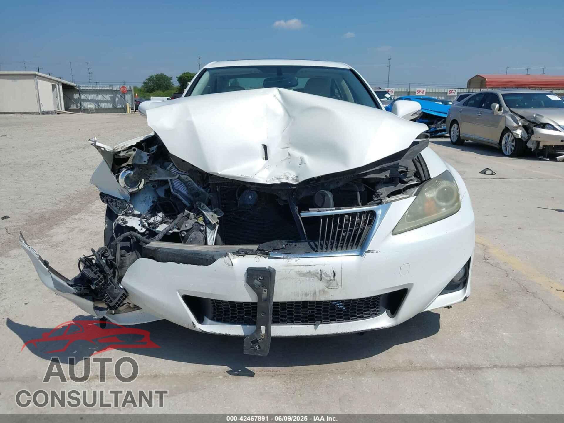 LEXUS IS 250 2012 - JTHBF5C2XC5175993
